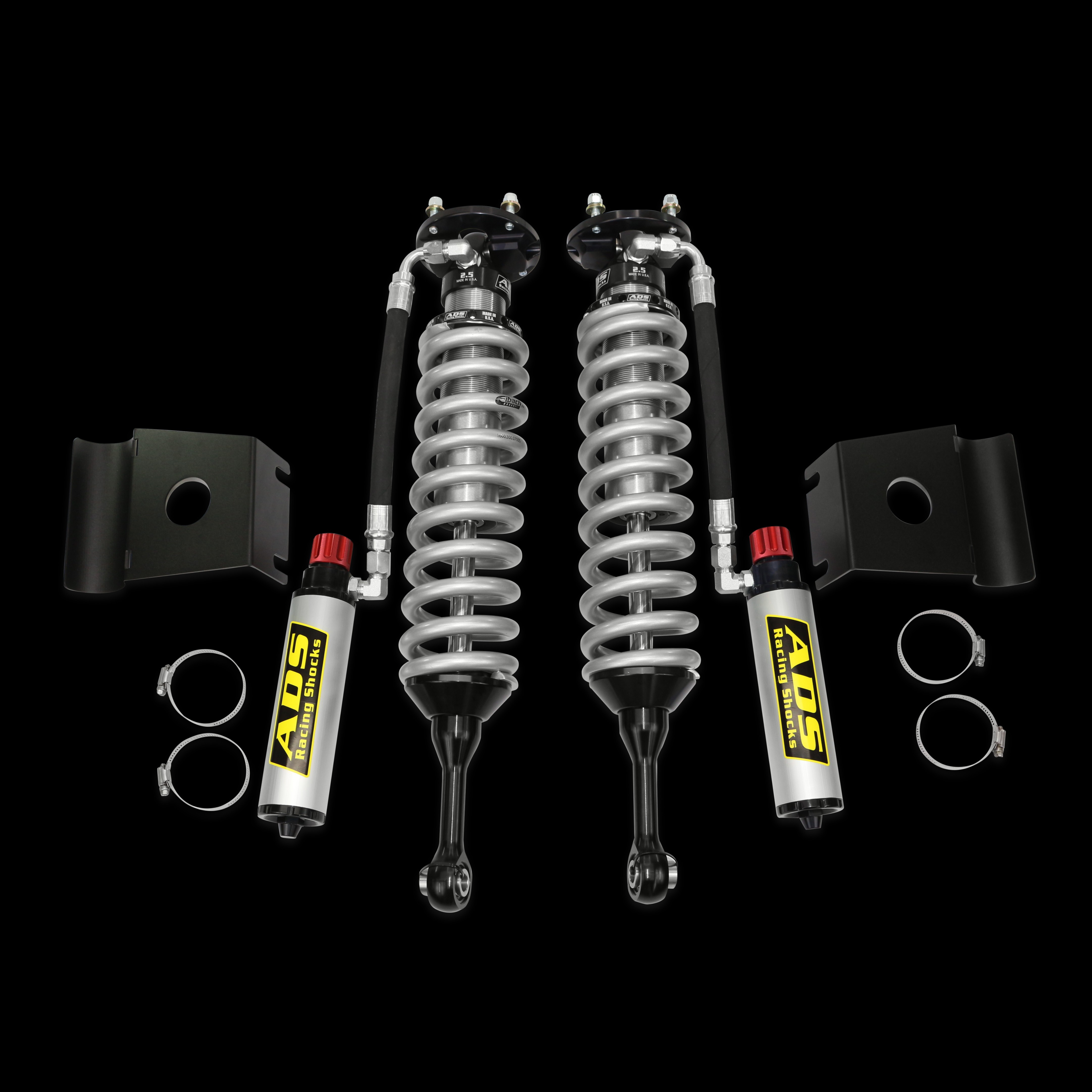 Arizona Desert Shocks 250-TN07L-A00 - ADS Direct Fit 2.5" Adjustable Reservoir Race Coilovers - Front