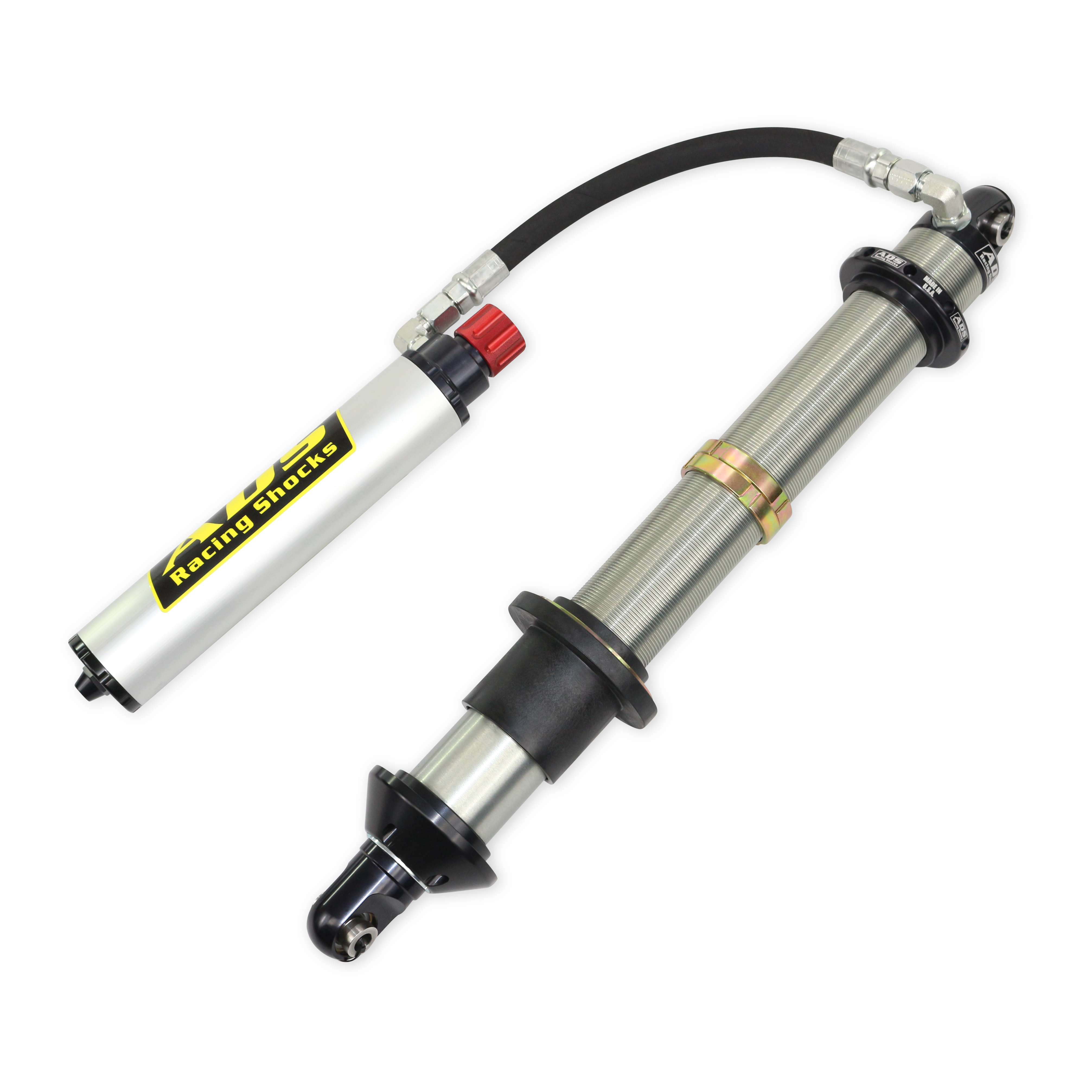 Arizona Desert Shocks 250-COR14-A90 - ADS Race 2.5" Adjustable Reservoir Coilover - 90 Degree