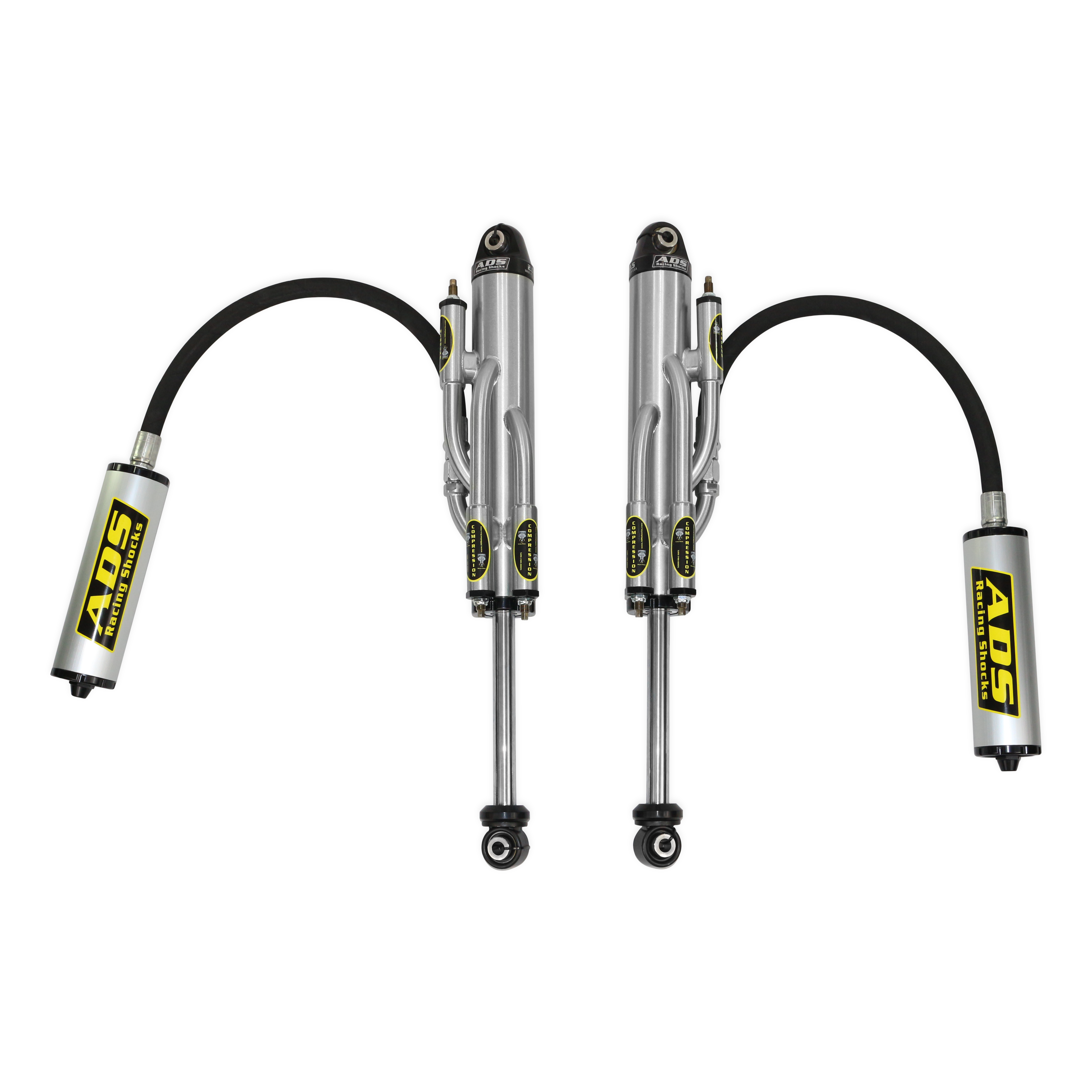 Arizona Desert Shocks 250-COS14-0R9 - ADS Race 2.5" Reservoir Coilover - 90 Degree