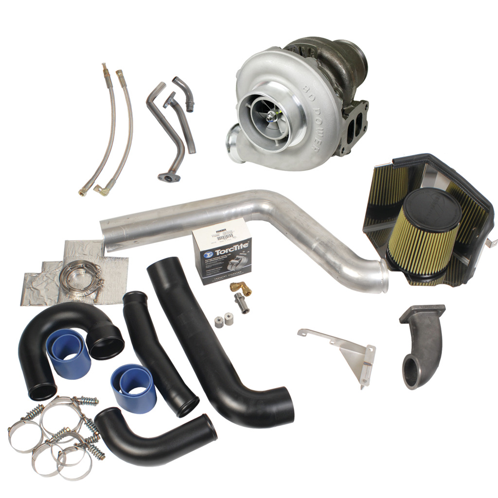 BD Diesel 1045325 - Super B Twin Turbo Upgrade Kit - 1998-2002 24-valve Dodge BD Diesel 1045325 - Super B Twin Turbo Upgrade Kit - 1998-2002 24-valve Dodge
