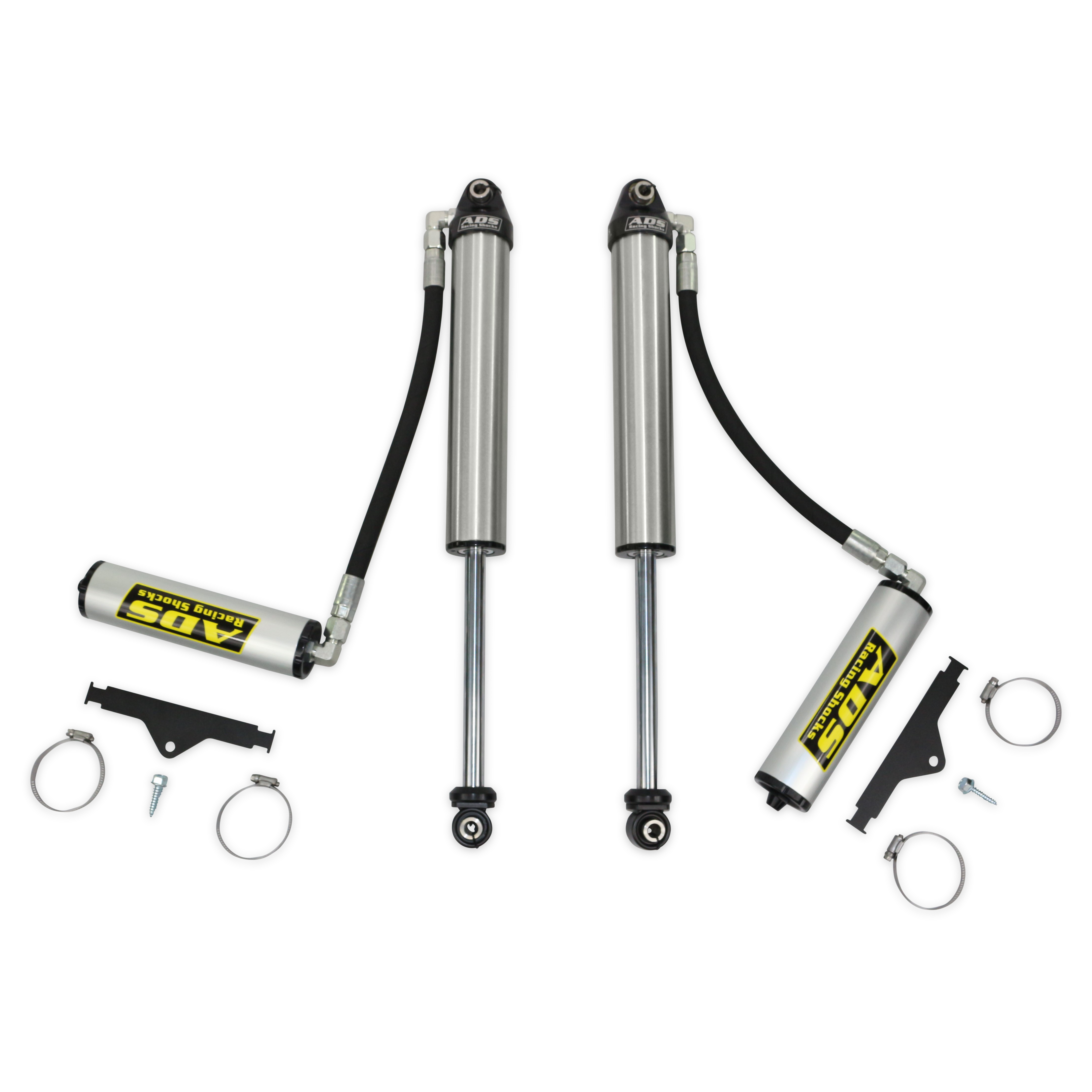 Arizona Desert Shocks 250-SBX95-900 - ADS Race 2.5" Short Smooth Body Remote Reservoir Shock - 90 Degree