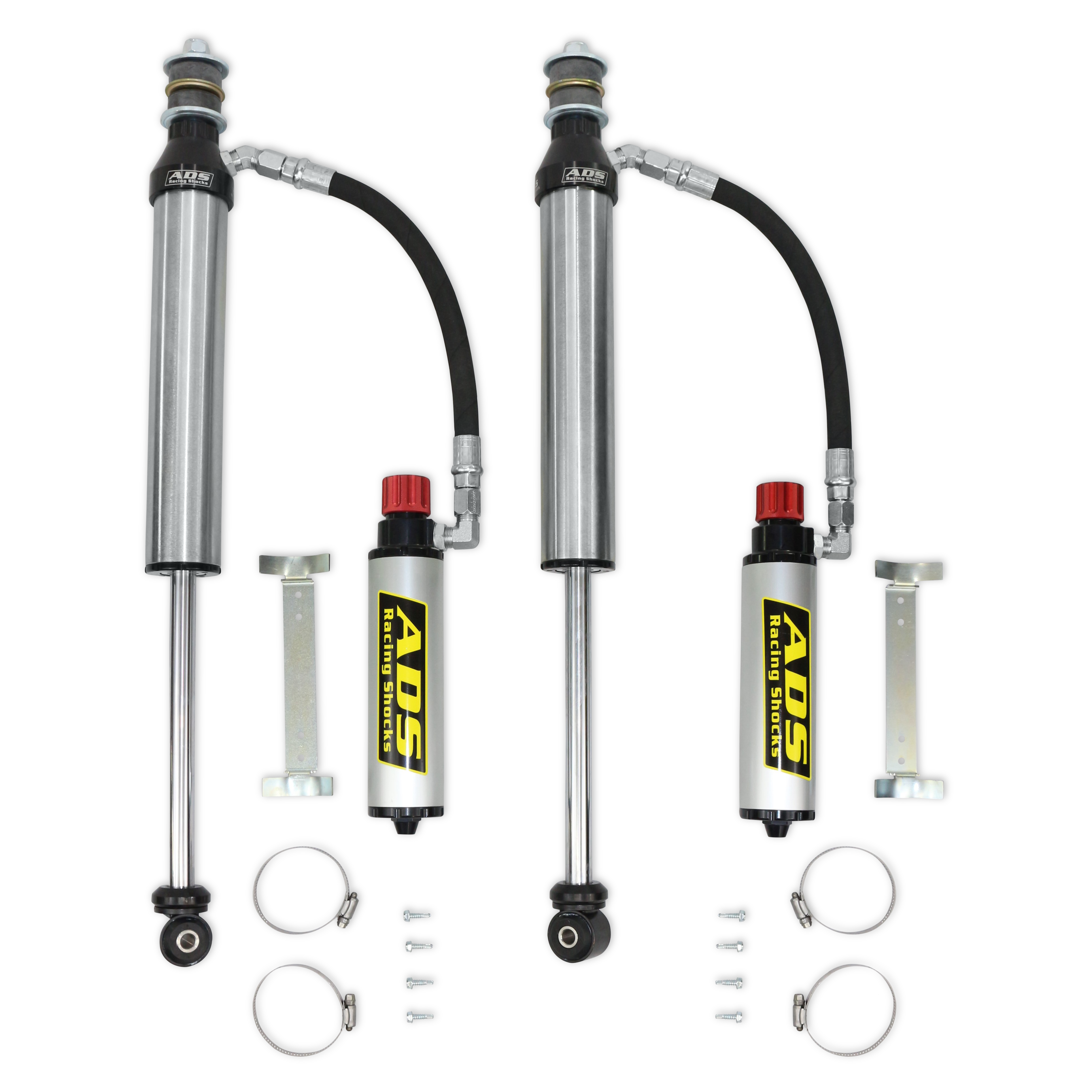 Arizona Desert Shocks 250-TNK37-A00 - ADS Direct Fit 2.5" Adjustable Reservoir Race Shocks - Rear