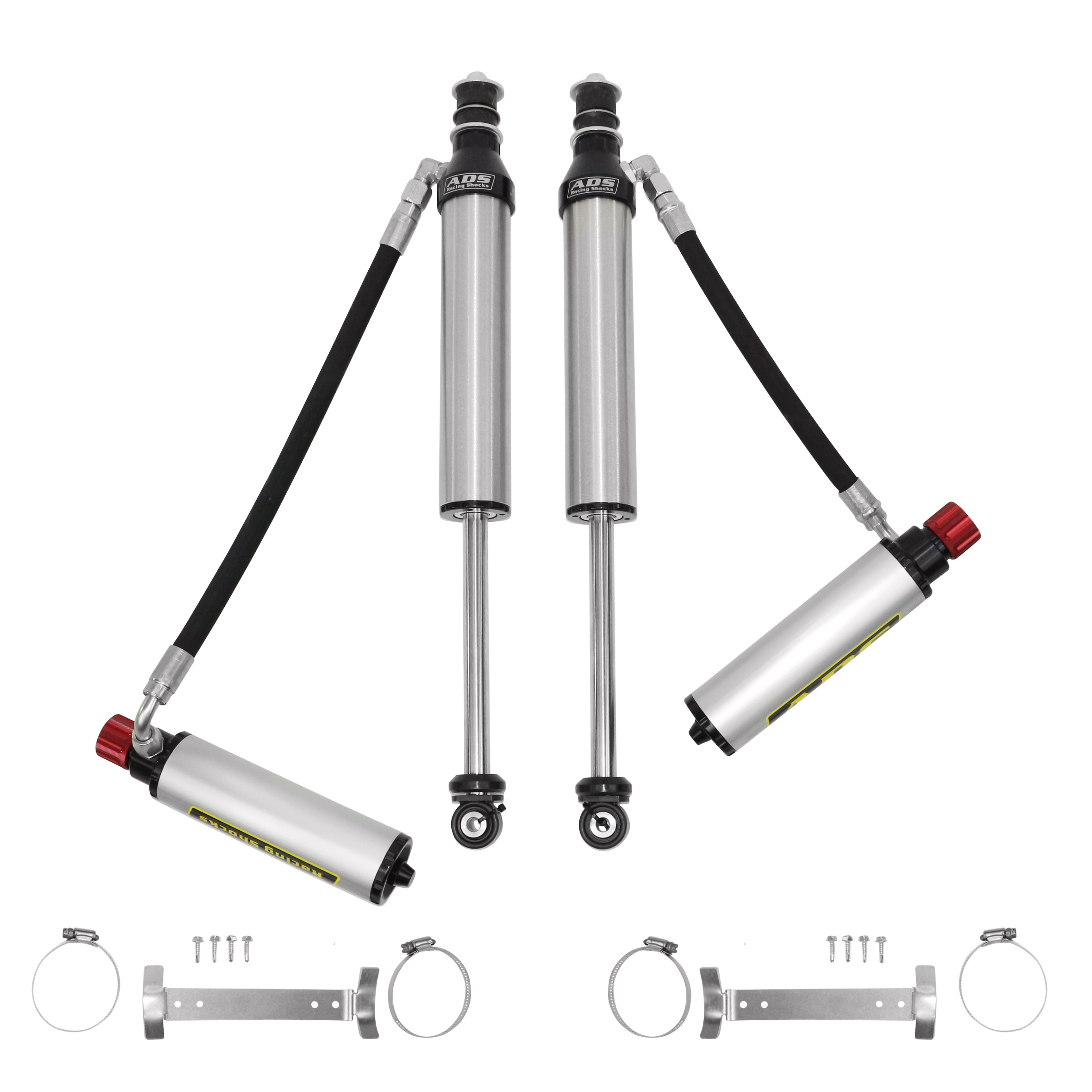 Arizona Desert Shocks 250-TT24R-A00 - ADS Direct Fit 2.5" Adjustable Reservoir Race Shocks - Rear