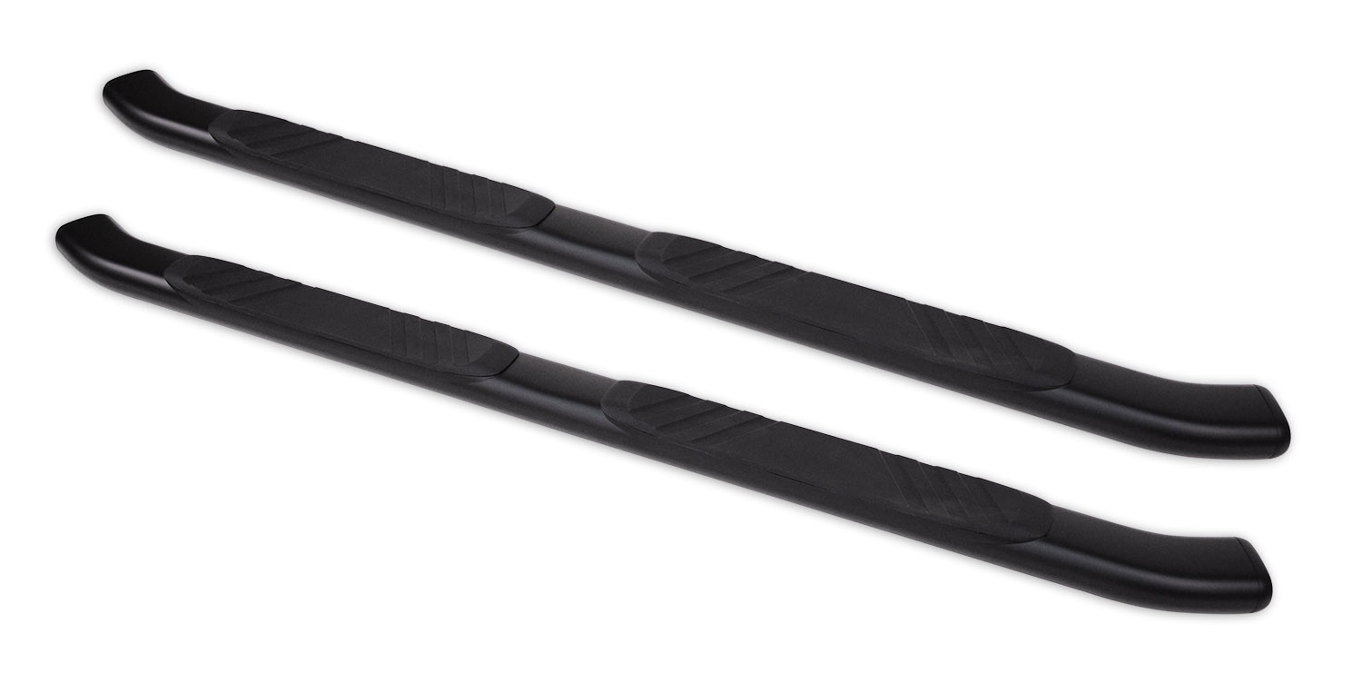 Big Country 395401871 - Truck Accessories  - 5" WIDESIDER XL Composite Side Steps With Mounting Brackets - Black Powdercoat