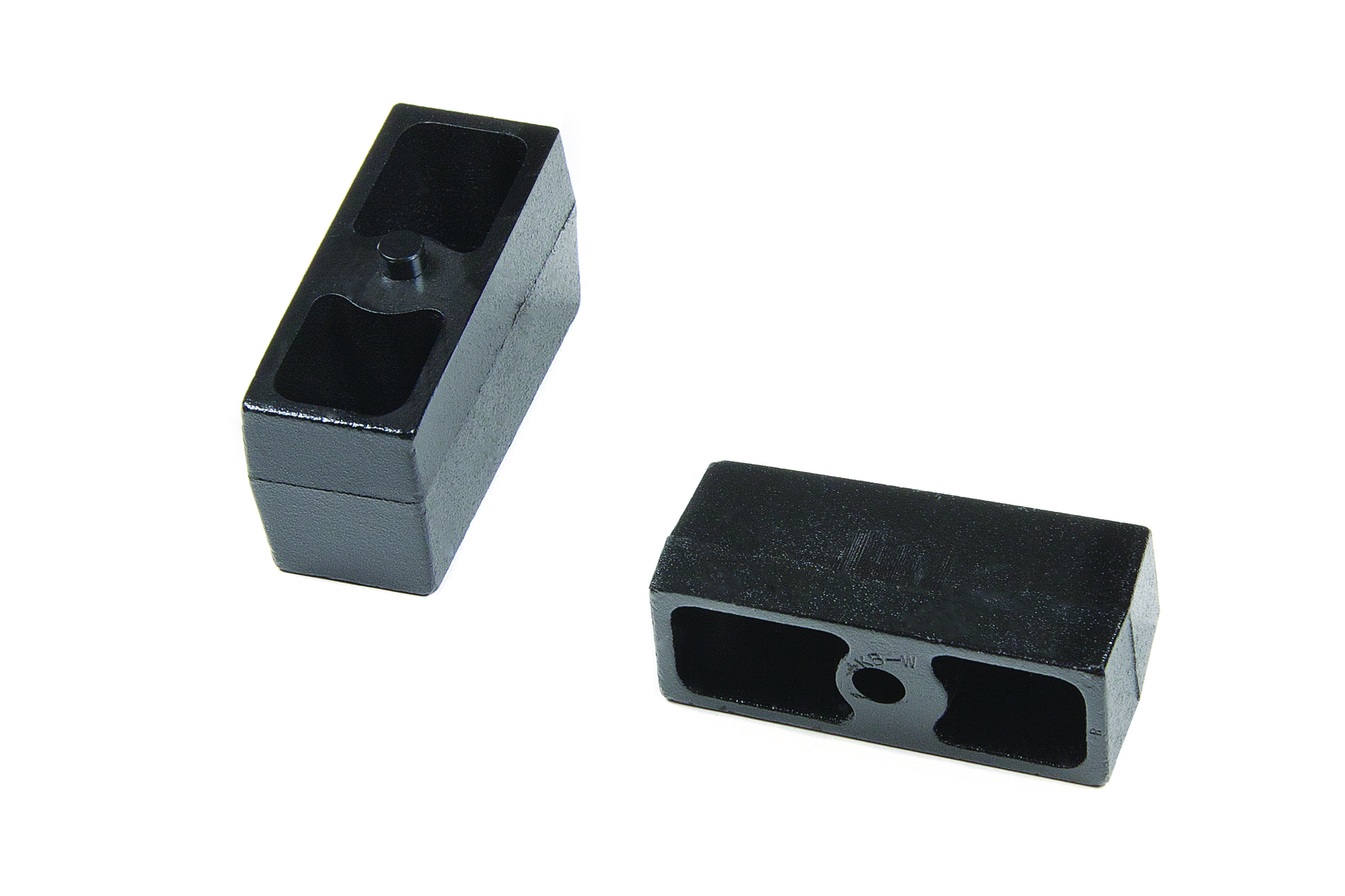 BDS Suspension BDS069206 - Rear Lift Blocks - 3/4 in Pin - Cast Iron - 2 Inch Lift - Universal Fitment