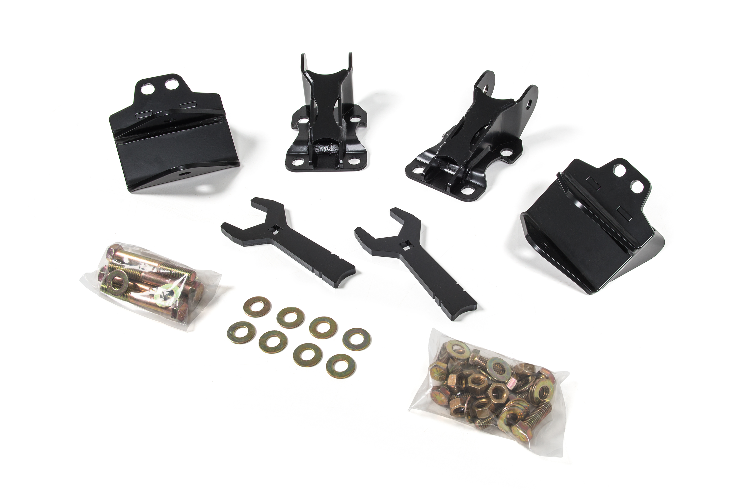 BDS Suspension BDS121407 - Recoil Traction Bar Mounting Kit - Chevy Silverado and GMC Sierra 2500HD / 3500HD (01-10) BDS Suspension BDS121407 - Recoil Traction Bar Mounting Kit - Chevy Silverado and GMC Sierra 2500HD / 3500HD (01-10)