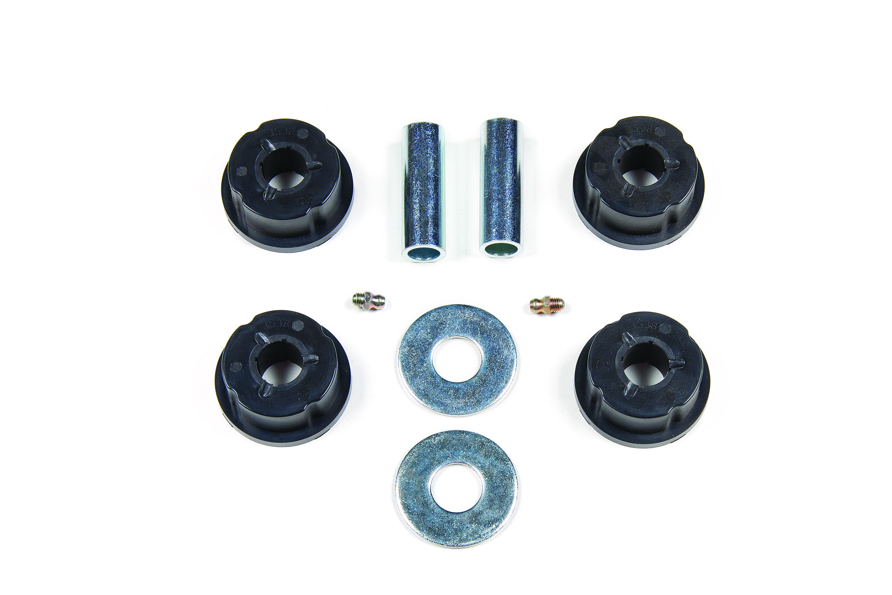 BDS Suspension BDS074122 - Bushing and Sleeve Kit - Poly - Rear Upper Control Arms - Jeep Wrangler JK (07-18) BDS Suspension BDS074122 - Bushing and Sleeve Kit - Poly - Rear Upper Control Arms - Jeep Wrangler JK (07-18)