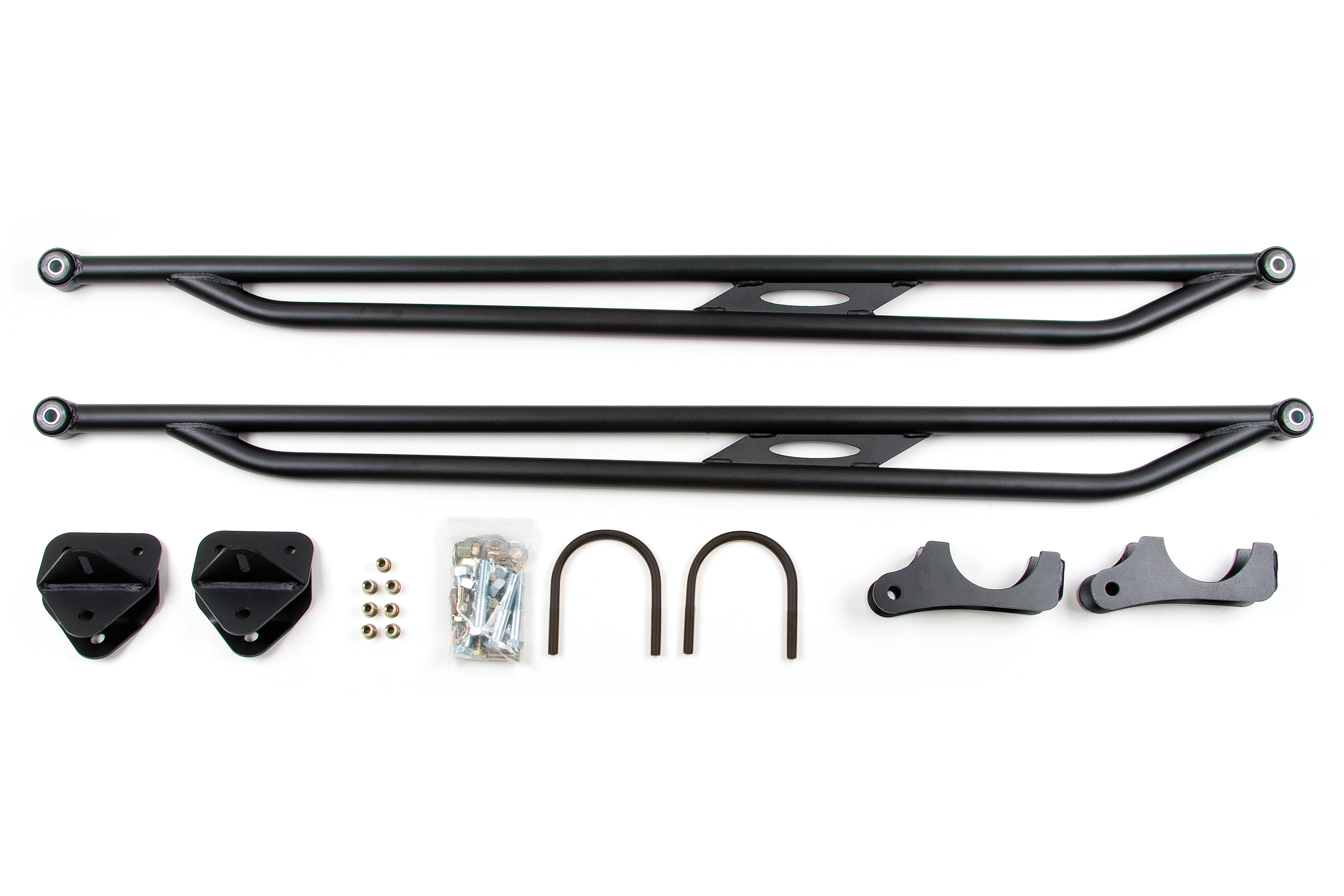 BDS Suspension BDS122618 - Traction Bars - Fixed - 4 Inch Axle - Dodge Ram 2500 (03-13) and 3500 (03-18) 4WD BDS Suspension BDS122618 - Traction Bars - Fixed - 4 Inch Axle - Dodge Ram 2500 (03-13) and 3500 (03-18) 4WD