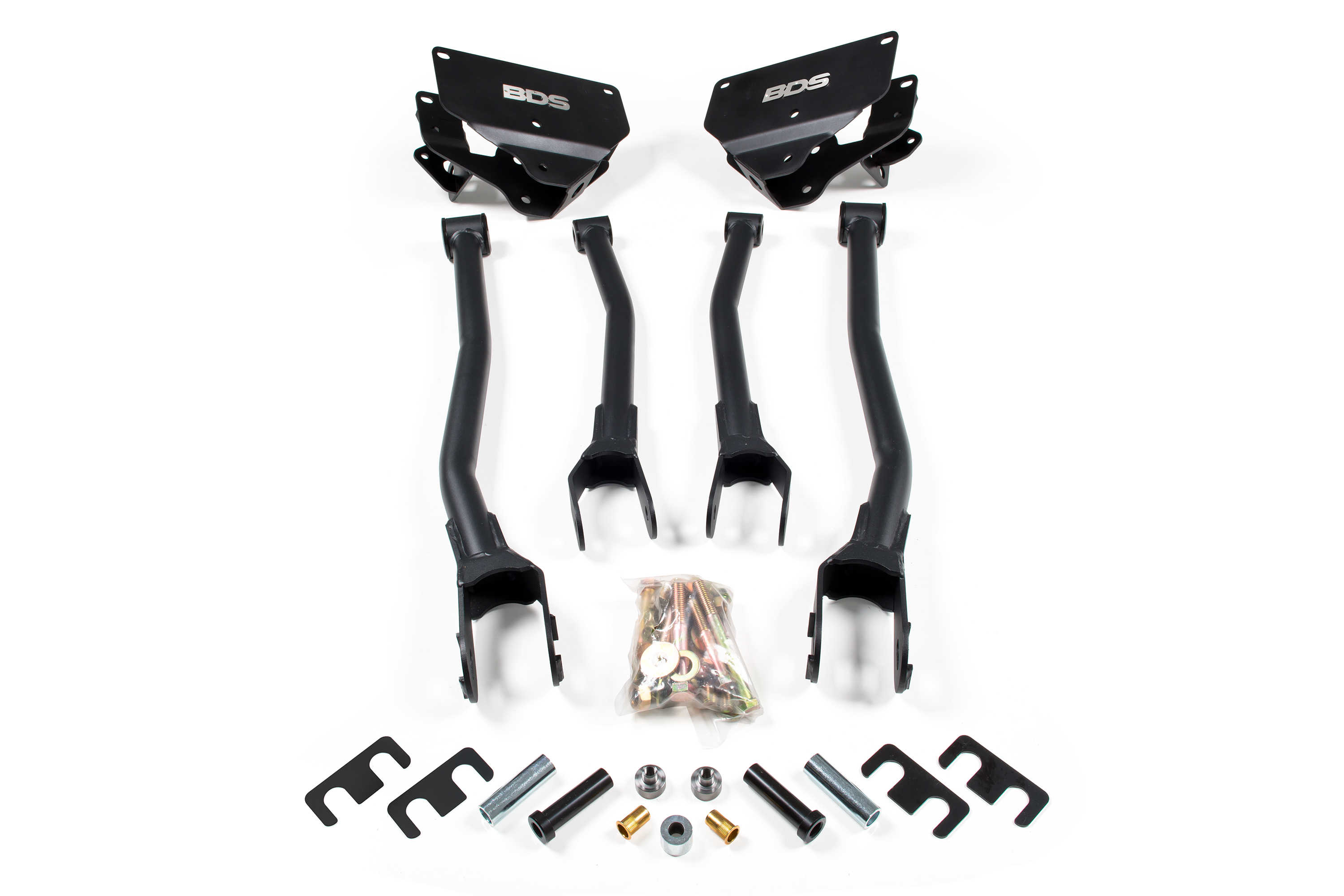 BDS Suspension BDS122404 - 4-Link Conversion Bracket Kit - Ram 2500 (14-18) and 3500 (13-18) 4WD BDS Suspension BDS122404 - 4-Link Conversion Bracket Kit - Ram 2500 (14-18) and 3500 (13-18) 4WD