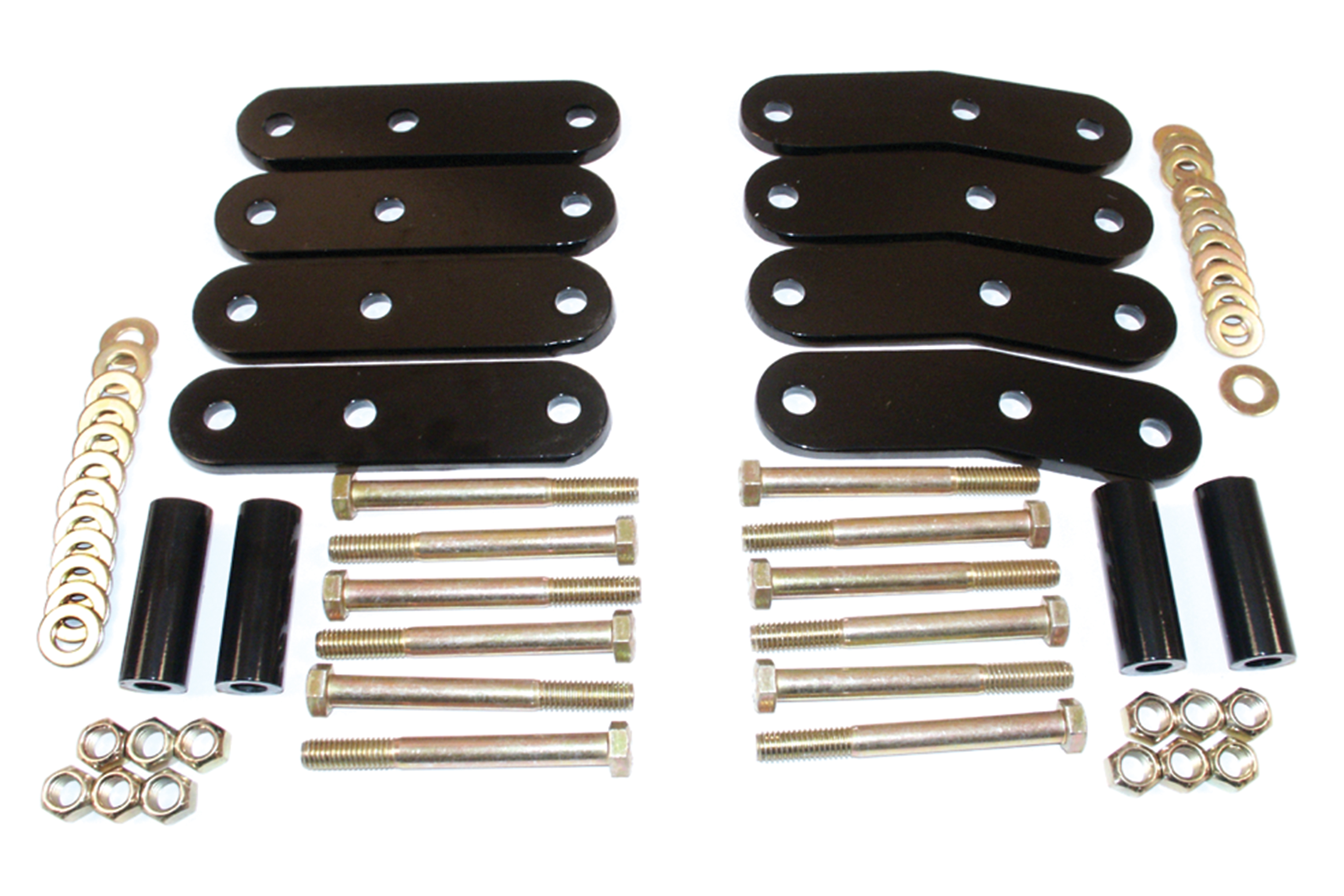 BDS Suspension BDS124102 - Front or Rear Shackle Kit - 1 Inch Lift - Jeep Wrangler YJ (87-95) BDS Suspension BDS124102 - Front or Rear Shackle Kit - 1 Inch Lift - Jeep Wrangler YJ (87-95)