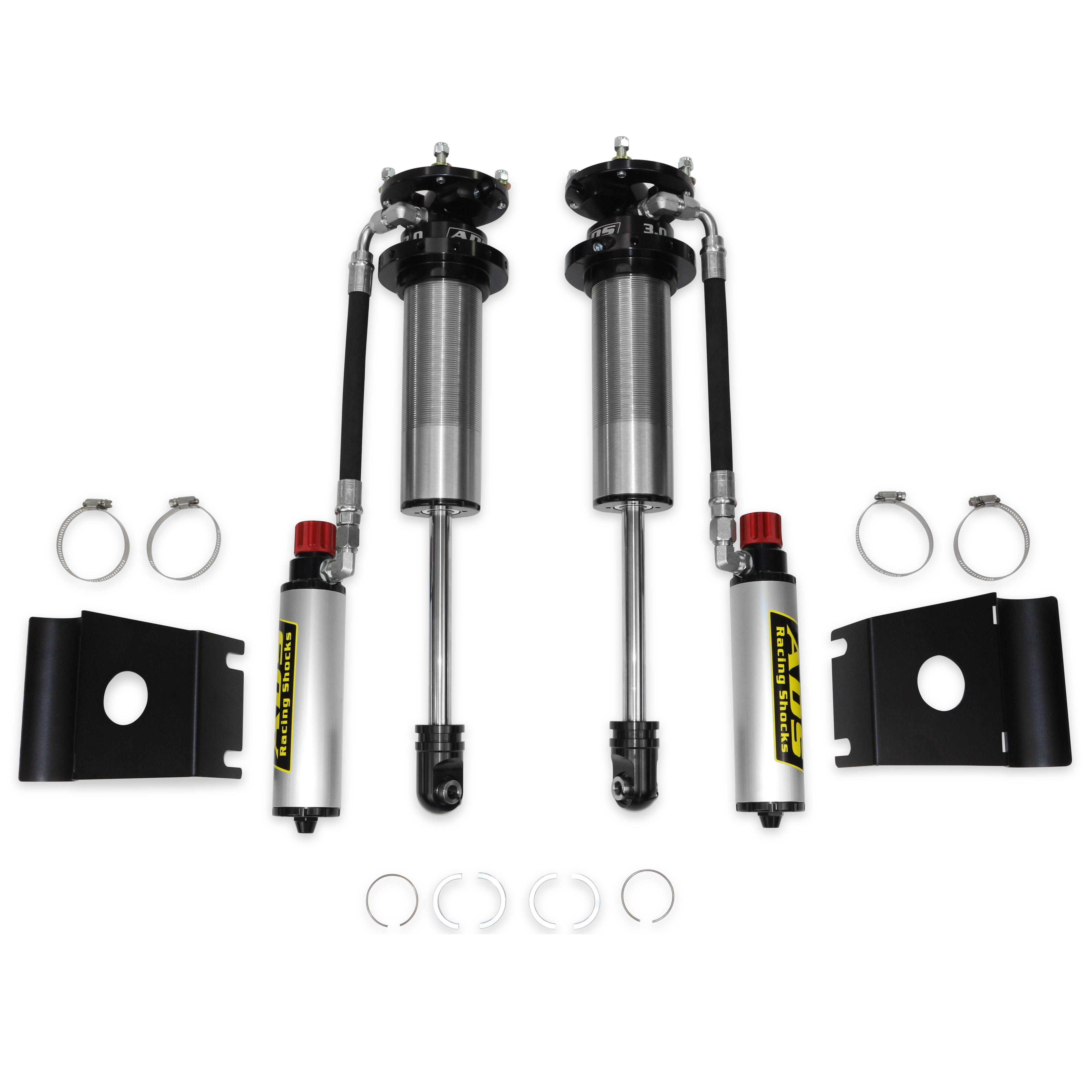 Arizona Desert Shocks 300-TNL73-A00 - ADS Direct Fit 3.0" Long Travel Adjustable Reservoir Race Coilovers - Front