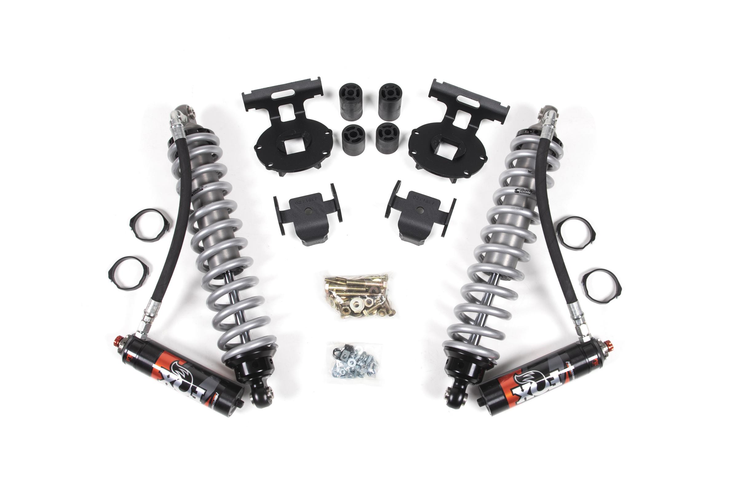 BDS Suspension BDS1517FPE - FOX 2.5 Coil-Over Conversion Upgrade 4 Inch Lift Performance Elite Ford F250/F350 Super Duty 05-16 4WD Diesel