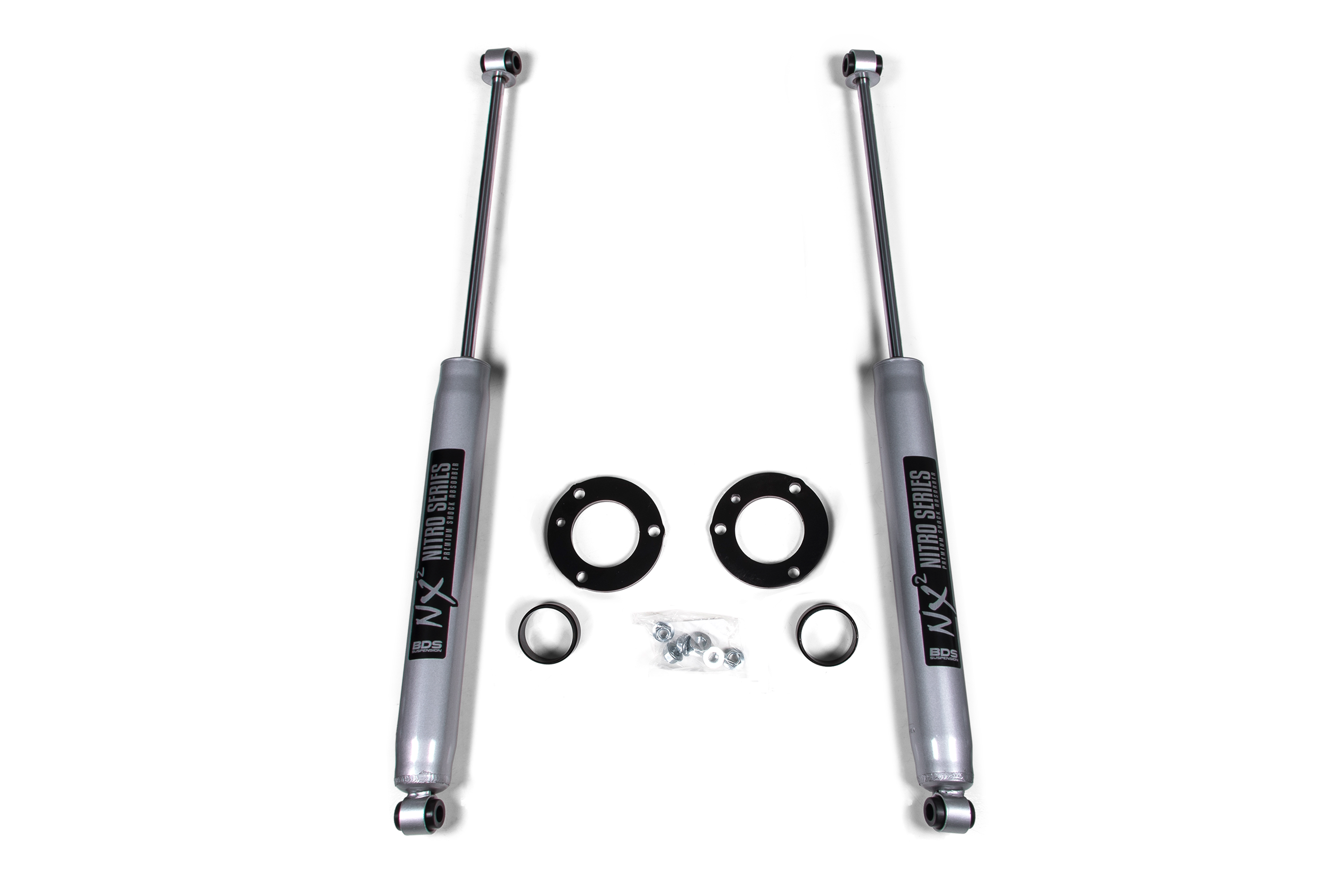 BDS Suspension BDS1544H - 2 Inch Leveling Kit Ford Ranger 19-23 4WD W/NX2 Shocks