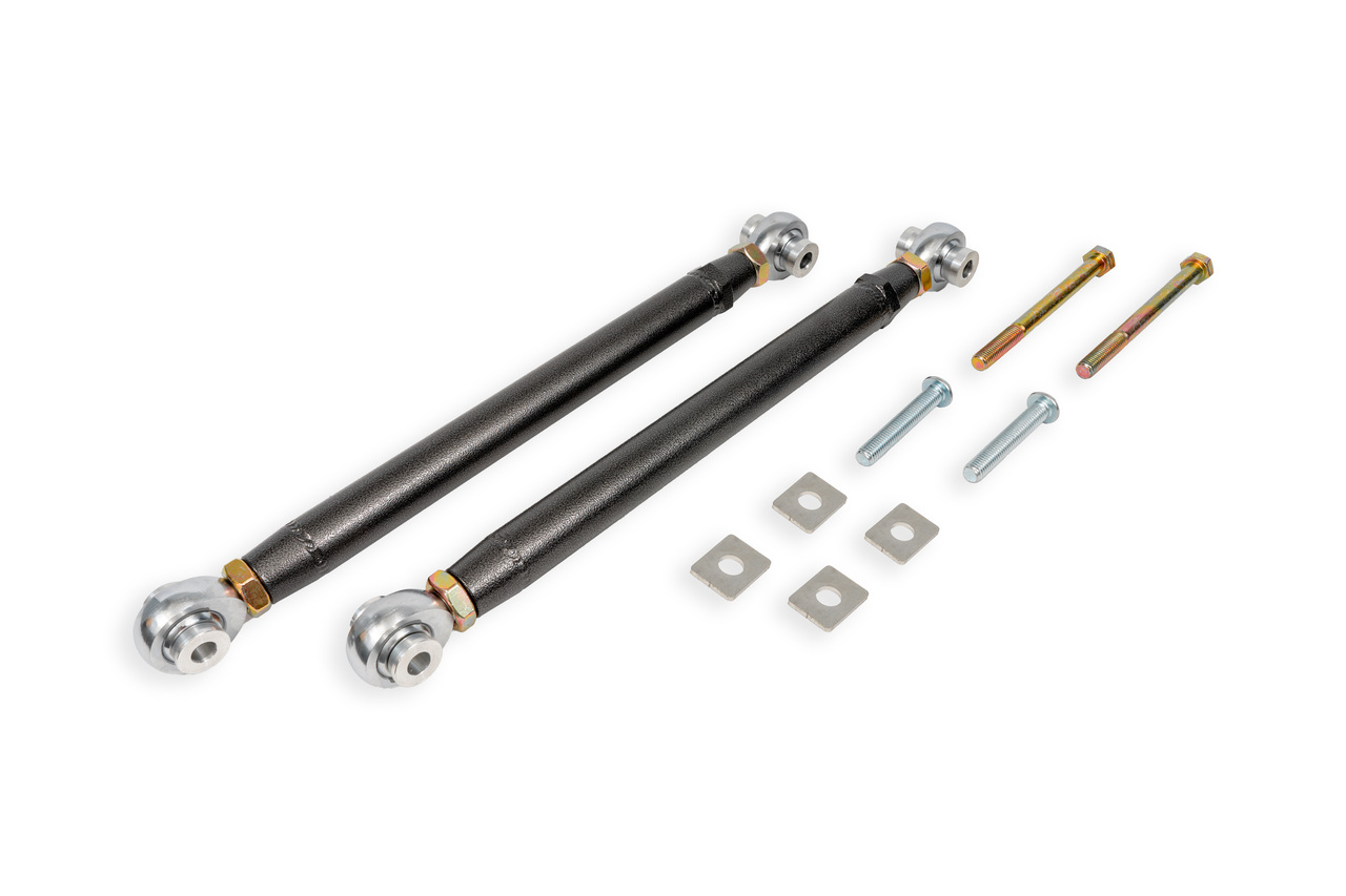 BMR TR630H - 15-19 Cadillac CTS-V Rear Double Adj. Toe Rods - Black Hammertone