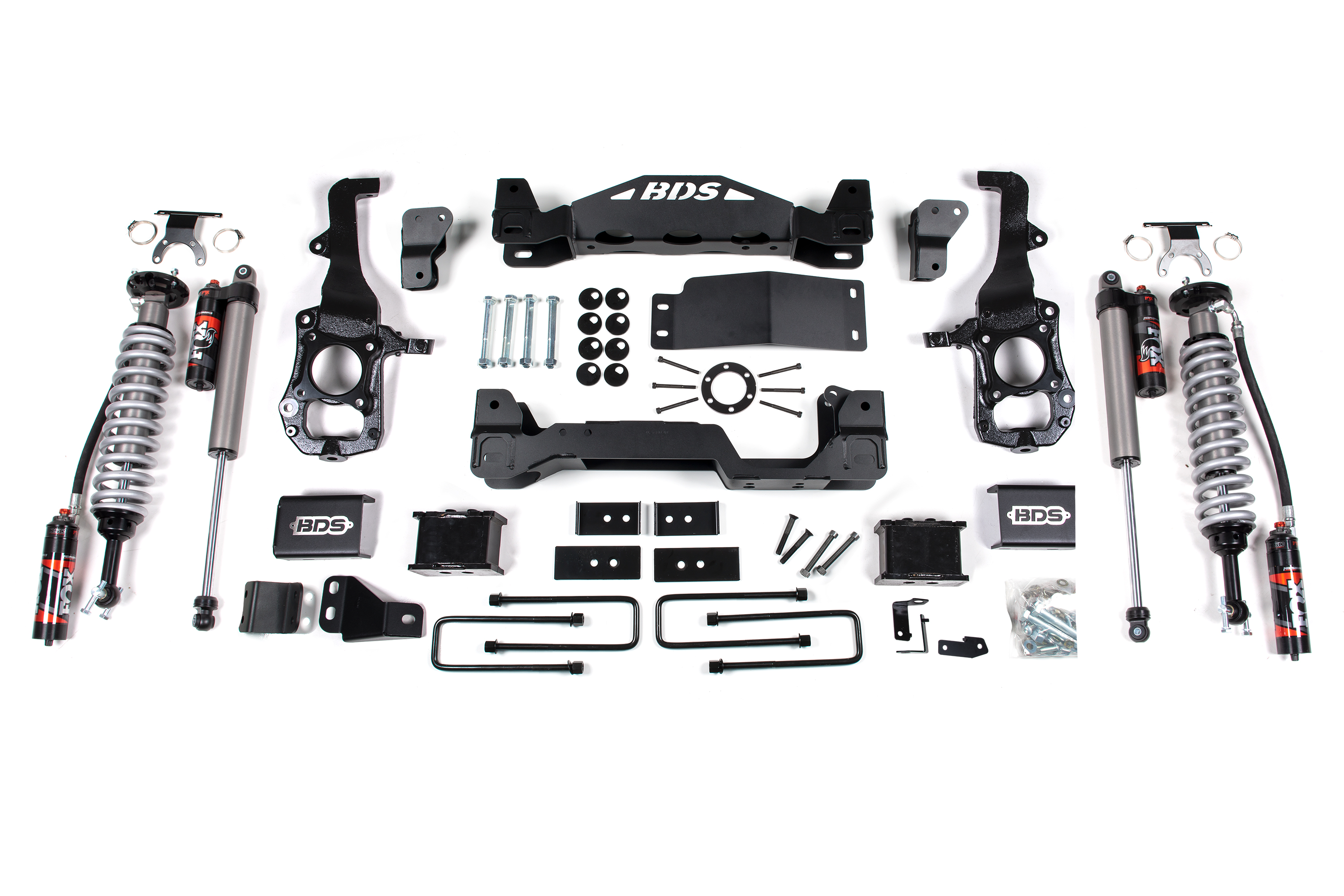 BDS Suspension BDS1585FPE - 6 Inch Lift Kit - FOX 2.5 Performance Elite Coil-Over - Ford F150 (21-24) 4WD BDS Suspension BDS1585FPE - 6 Inch Lift Kit - FOX 2.5 Performance Elite Coil-Over - Ford F150 (21-24) 4WD