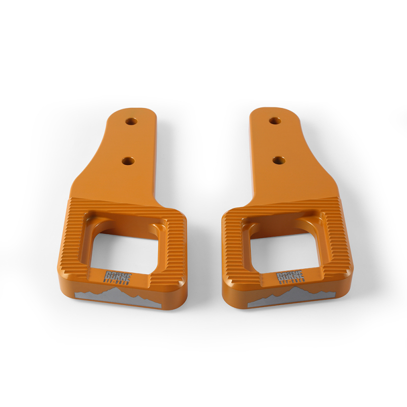 Borne Off-Road BNTH-F150-17GD - 2017+ Ford Raptor / 2009+ Ford F150 Billet Tow Hooks - Gold Borne Off-Road BNTH-F150-17GD - 2017+ Ford Raptor / 2009+ Ford F150 Billet Tow Hooks - Gold