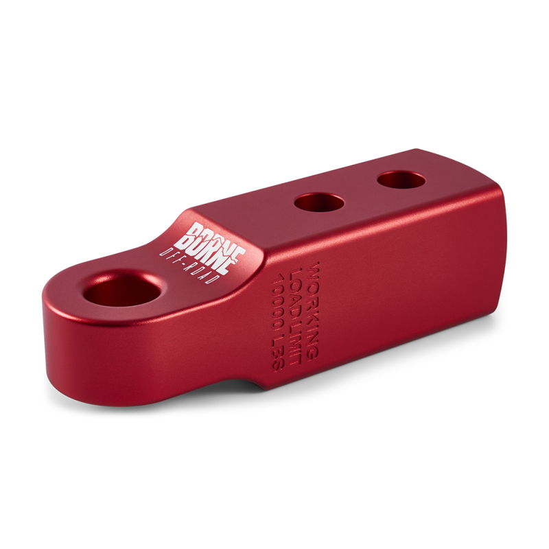 Borne Off-Road BNHR-2-RD - CNC Hitch Receiver Shackle 2in Red Borne Off-Road BNHR-2-RD - CNC Hitch Receiver Shackle 2in Red