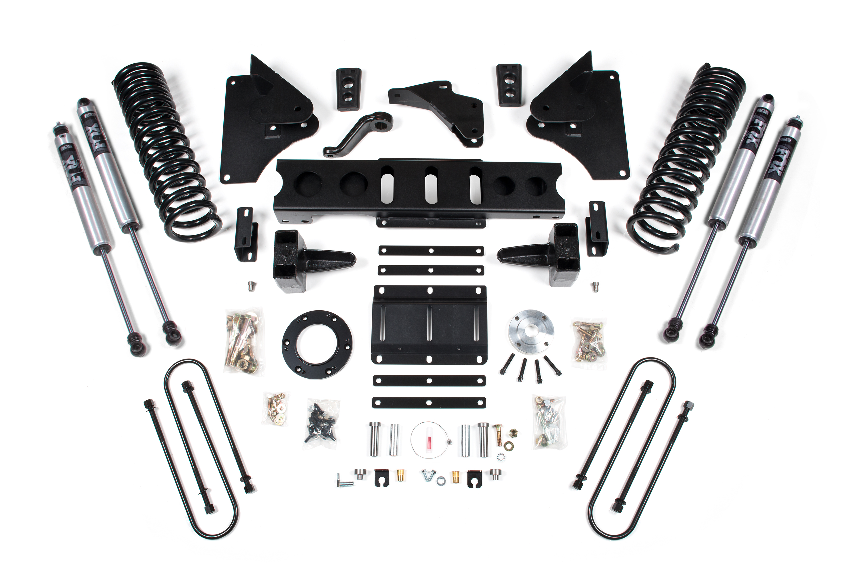 BDS Suspension BDS1607FS - 5.5 Inch Lift Kit Ram 3500 13-18 4WD Gas 5 Inch Block Fox 2.0 Performance Shocks BDS Suspension BDS1607FS - 5.5 Inch Lift Kit Ram 3500 13-18 4WD Gas 5 Inch Block Fox 2.0 Performance Shocks