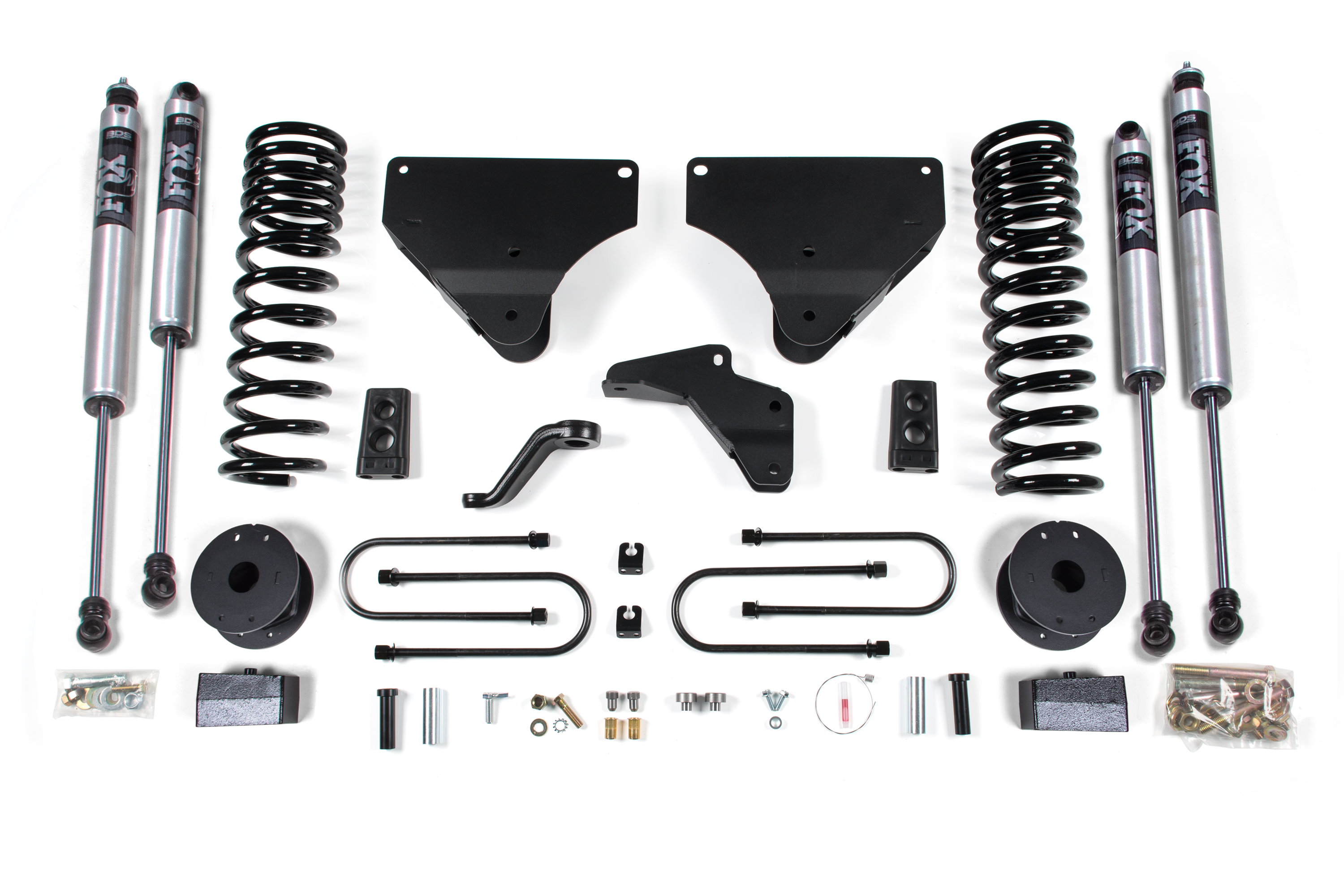 BDS Suspension BDS1643FS - 4 Inch Lift Kit Ram 3500 w/ Rear Air Ride 13-18 4WD Diesel Fox 2.0 Performance Shocks BDS Suspension BDS1643FS - 4 Inch Lift Kit Ram 3500 w/ Rear Air Ride 13-18 4WD Diesel Fox 2.0 Performance Shocks