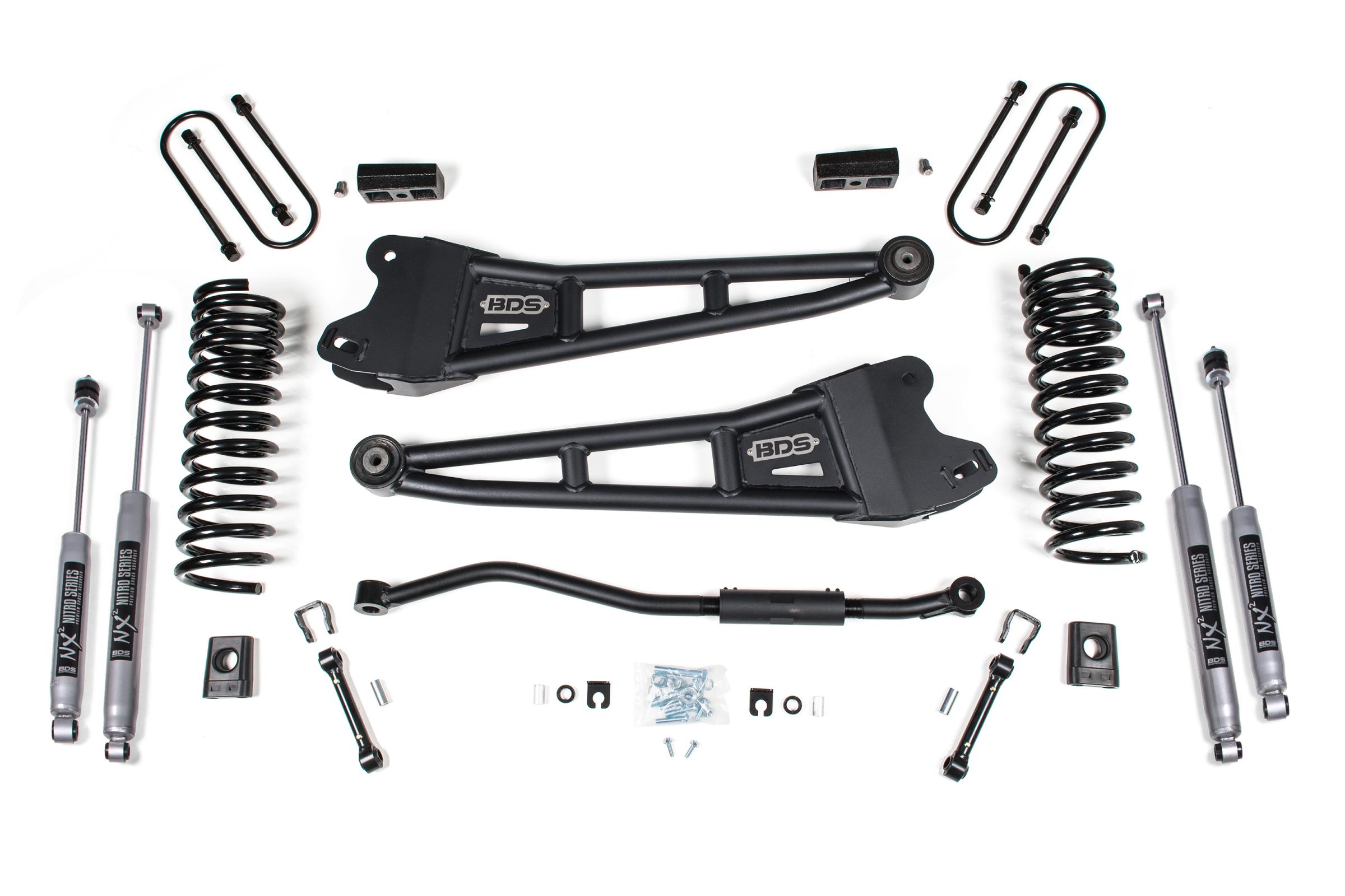 BDS Suspension BDS1622H - 3 Inch Lift Kit w/ Radius Arm Ram 3500 13-18 4WD Diesel W/NX2 Nitro Shocks BDS Suspension BDS1622H - 3 Inch Lift Kit w/ Radius Arm Ram 3500 13-18 4WD Diesel W/NX2 Nitro Shocks