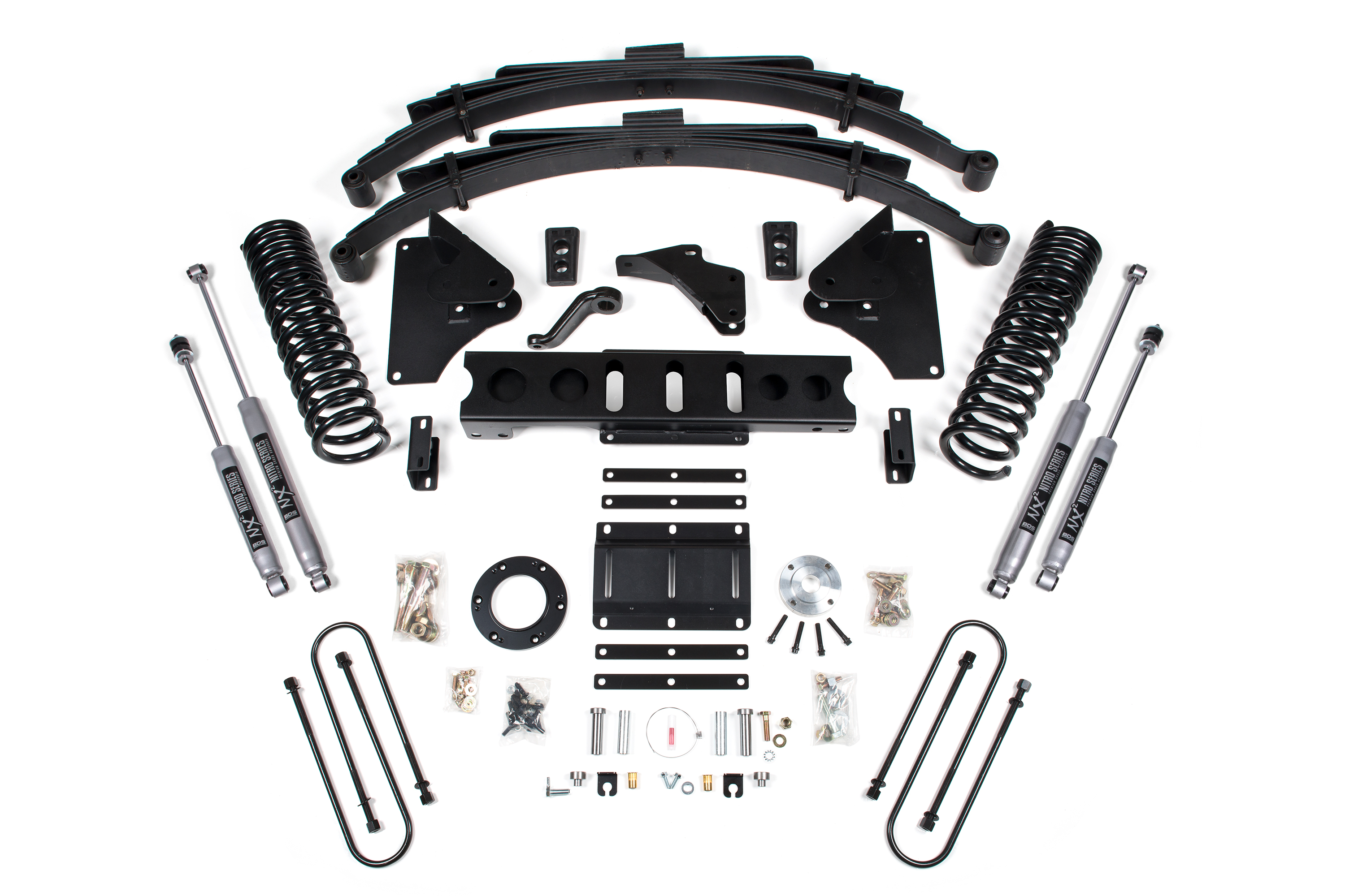 BDS Suspension BDS1617H - 6 Inch Lift Kit Ram 3500 13-18 4WD Diesel Leaf Springs 6 Bolt NX2 Nitro Shocks BDS Suspension BDS1617H - 6 Inch Lift Kit Ram 3500 13-18 4WD Diesel Leaf Springs 6 Bolt NX2 Nitro Shocks