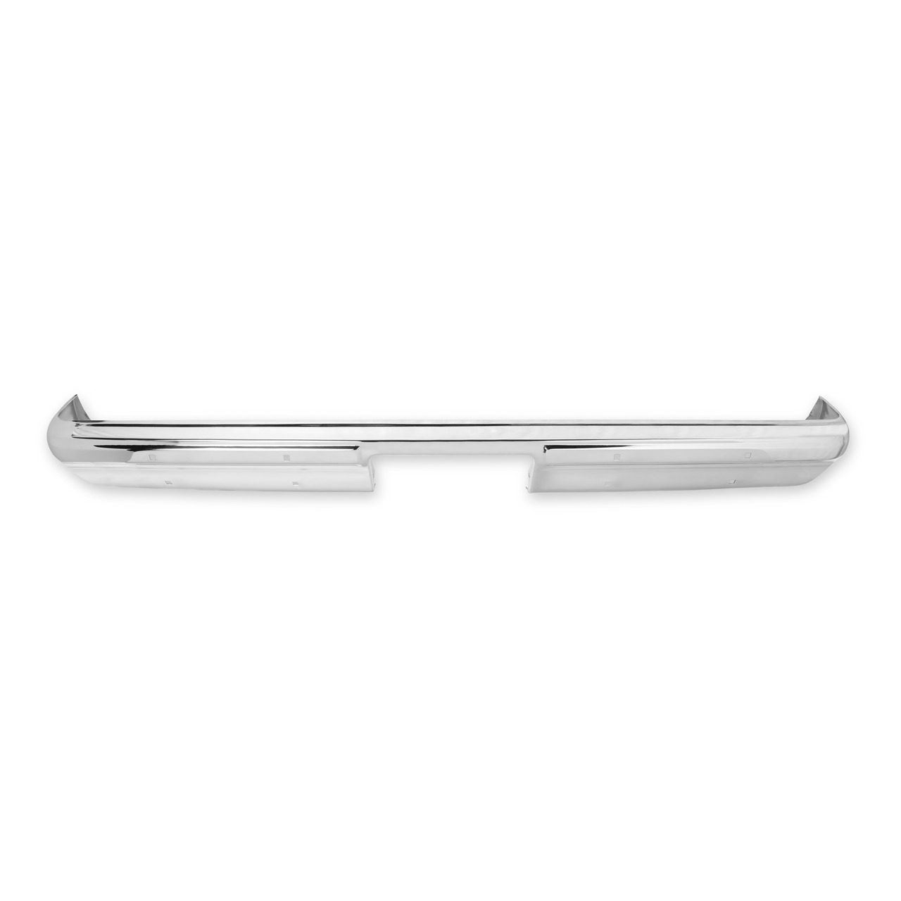 Brothers Trucks 04-121 - C/K Rear Bumper - w/o Impact Strip Holes - Chrome