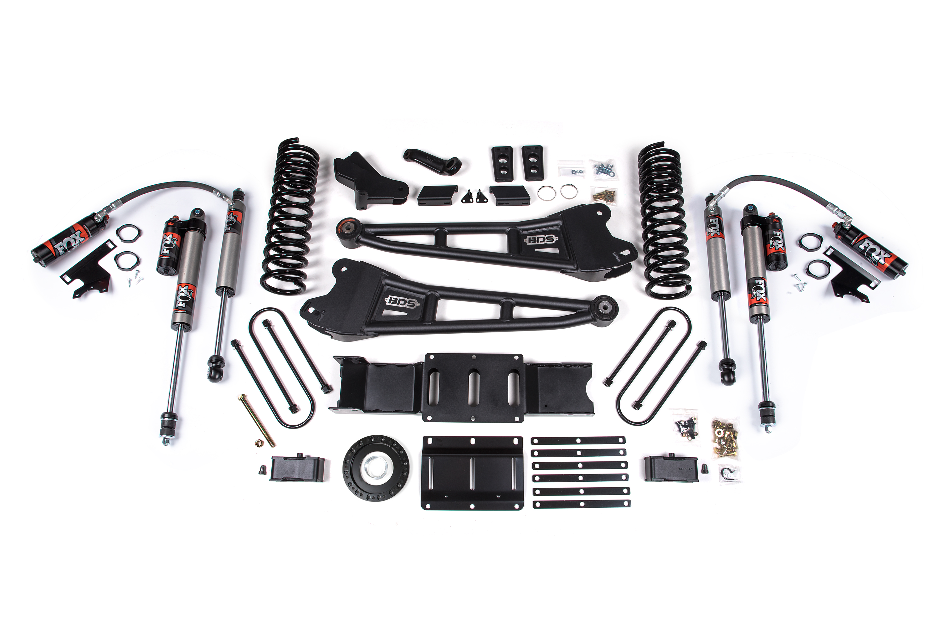 BDS Suspension BDS1682FPE - 6 Inch Lift Kit w/ Radius Arm Ram 3500 19-24 4WD Diesel Without Factory Rear Overload Leaf 6 Bolt Fox 2.5 Performance Elite Shocks BDS Suspension BDS1682FPE - 6 Inch Lift Kit w/ Radius Arm Ram 3500 19-24 4WD Diesel Without Factory Rear Overload Leaf 6 Bolt Fox 2.5 Performance Elite Shocks