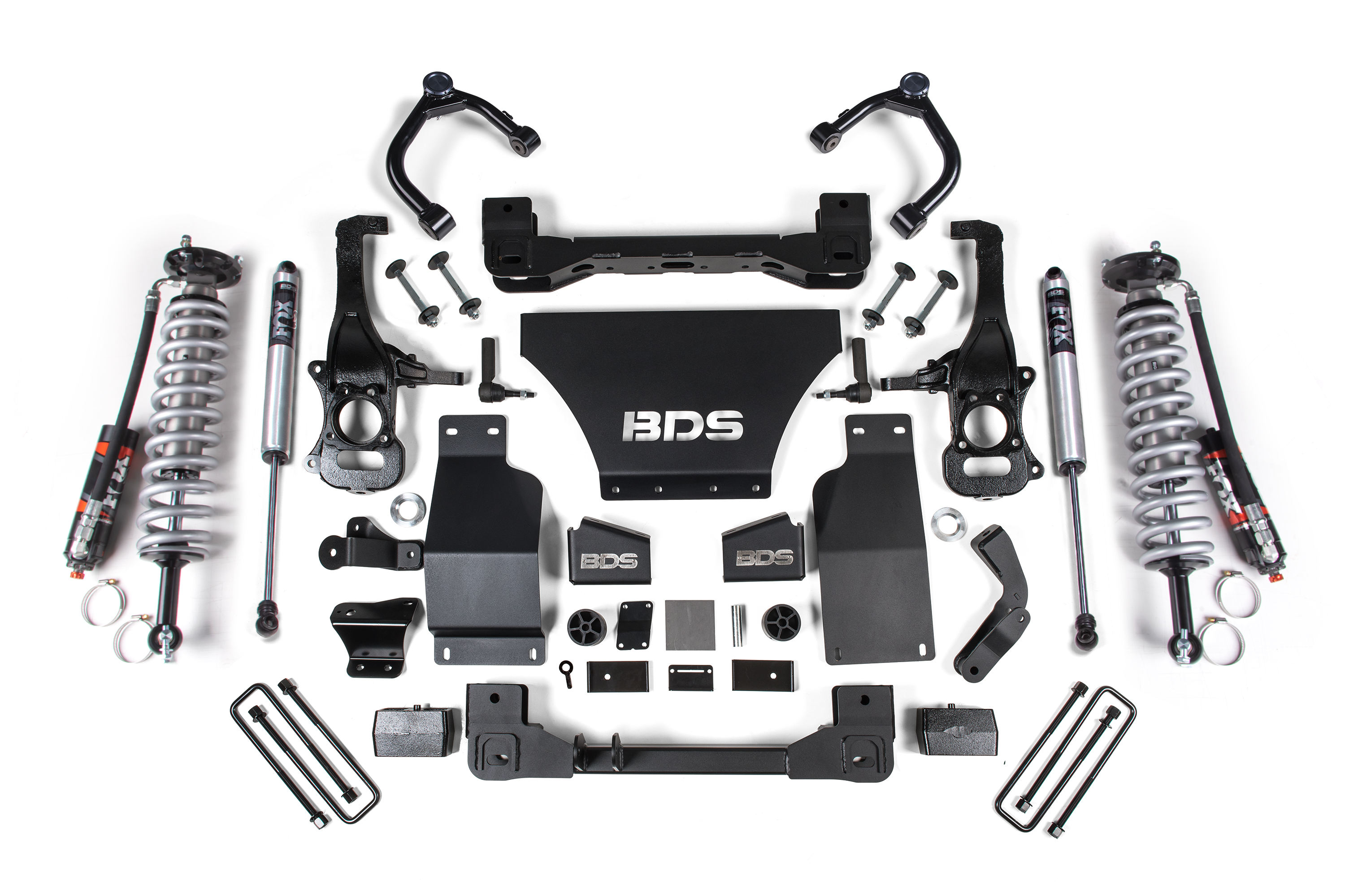 BDS Suspension BDS1800FDSC - 4 Inch Lift Kit - FOX 2.5 Coil-Over - Chevy Silverado or GMC Sierra 1500 (19-22) 4WD - Gas BDS Suspension BDS1800FDSC - 4 Inch Lift Kit - FOX 2.5 Coil-Over - Chevy Silverado or GMC Sierra 1500 (19-22) 4WD - Gas