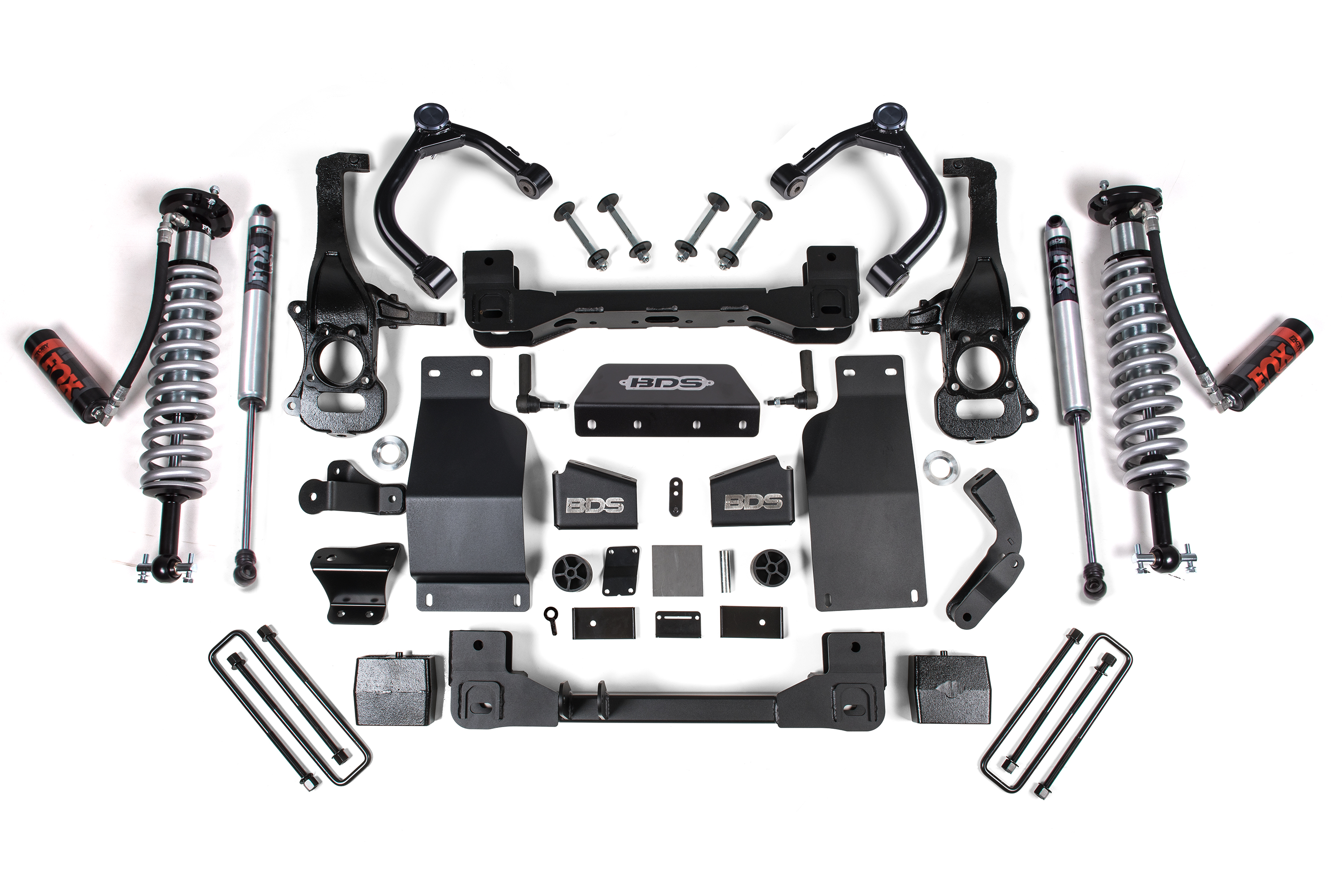 BDS Suspension BDS1803F - 6 Inch Lift Kit - FOX 2.5 Coil-Over - Chevy Silverado or GMC Sierra 1500 (19-22) 4WD - Diesel BDS Suspension BDS1803F - 6 Inch Lift Kit - FOX 2.5 Coil-Over - Chevy Silverado or GMC Sierra 1500 (19-22) 4WD - Diesel