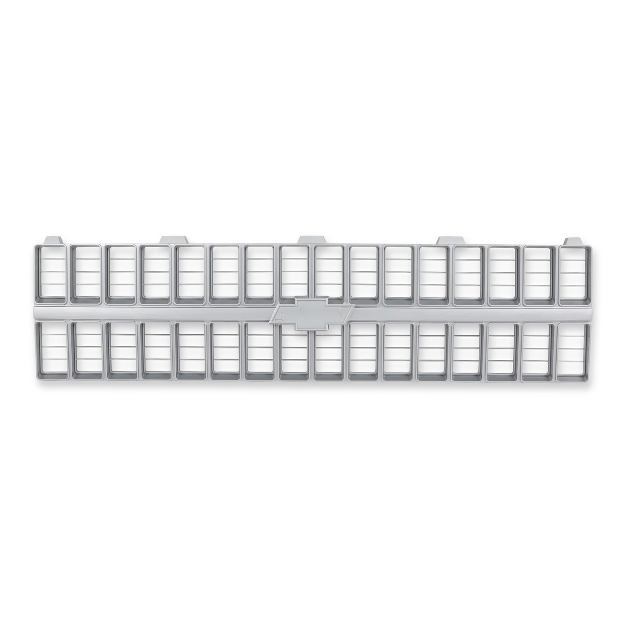 Brothers Trucks 04-175 - C/K Chevy Grille - w/ Bowtie Mount - Silver