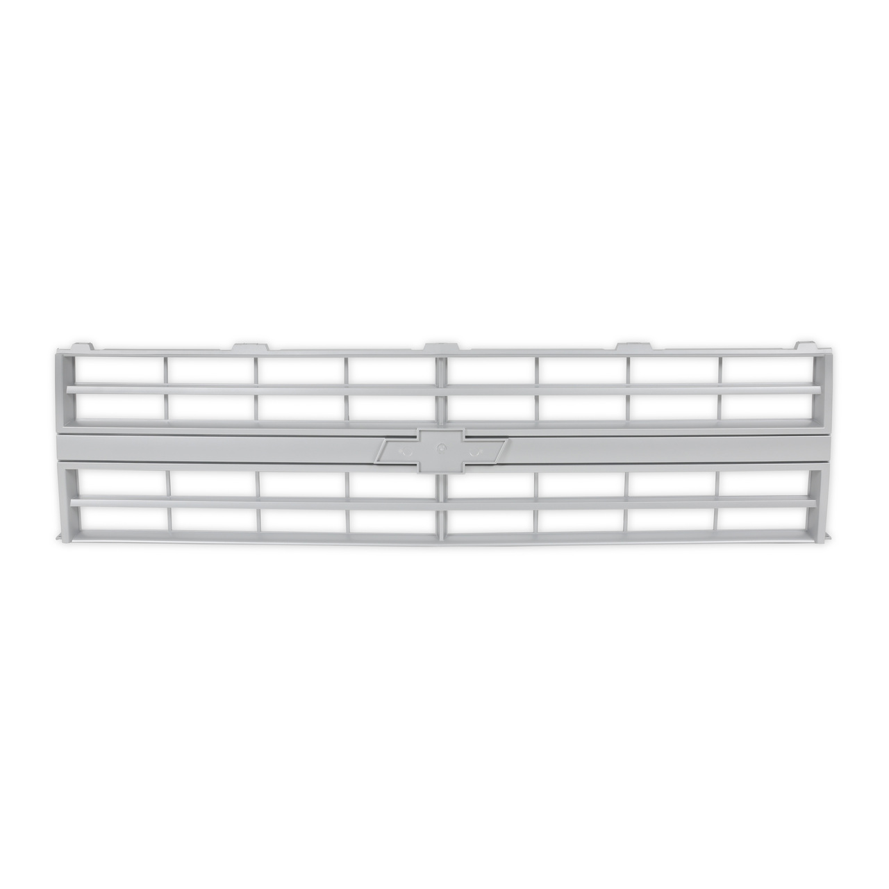 Brothers Trucks 04-178 - C/K Grille - w/ Bowtie - w/o Molding - Single Headlight - Silver