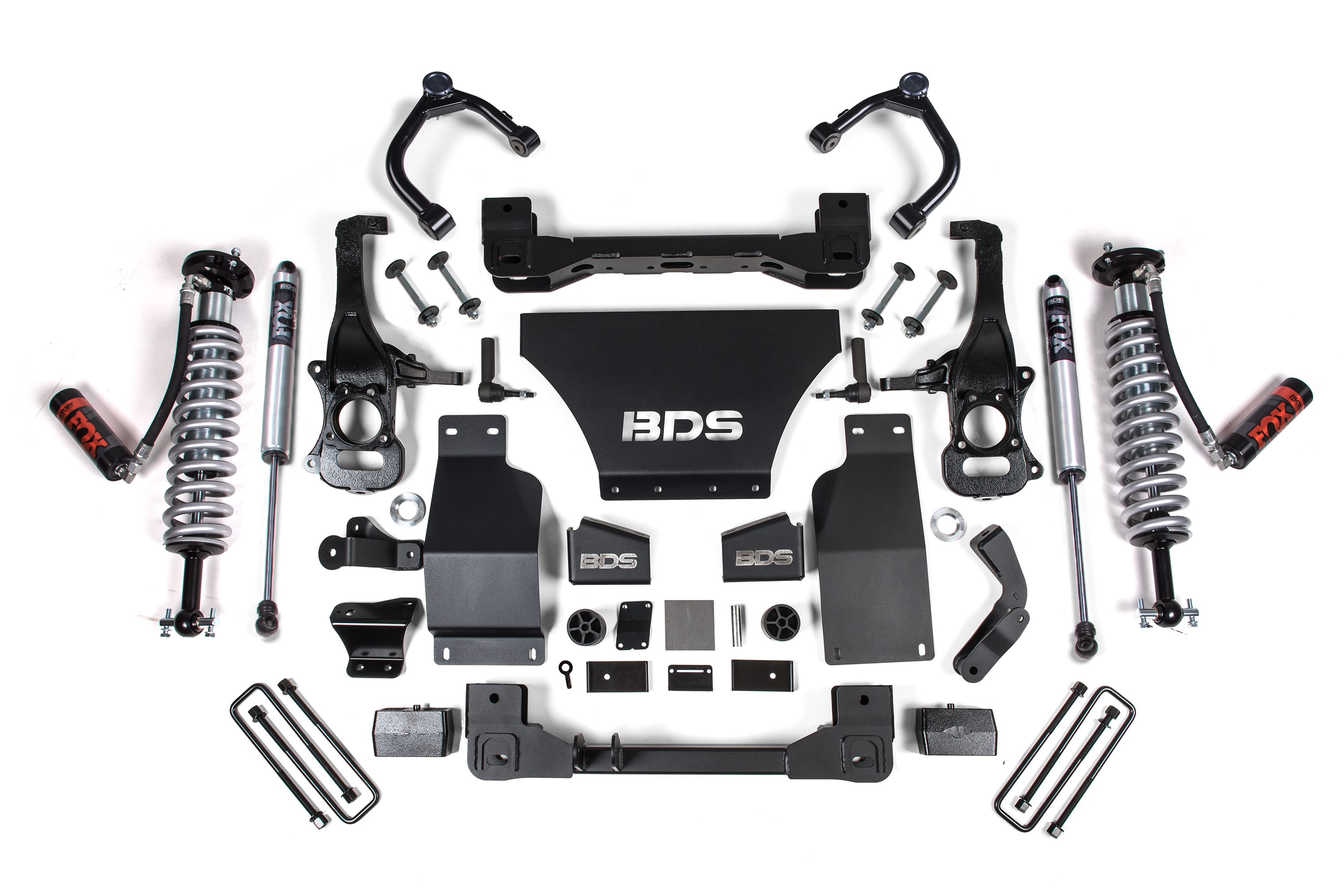BDS Suspension BDS1800F - 4 Inch Lift Kit - FOX 2.5 Coil-Over - Chevy Silverado or GMC Sierra 1500 (19-22) 4WD - Gas BDS Suspension BDS1800F - 4 Inch Lift Kit - FOX 2.5 Coil-Over - Chevy Silverado or GMC Sierra 1500 (19-22) 4WD - Gas