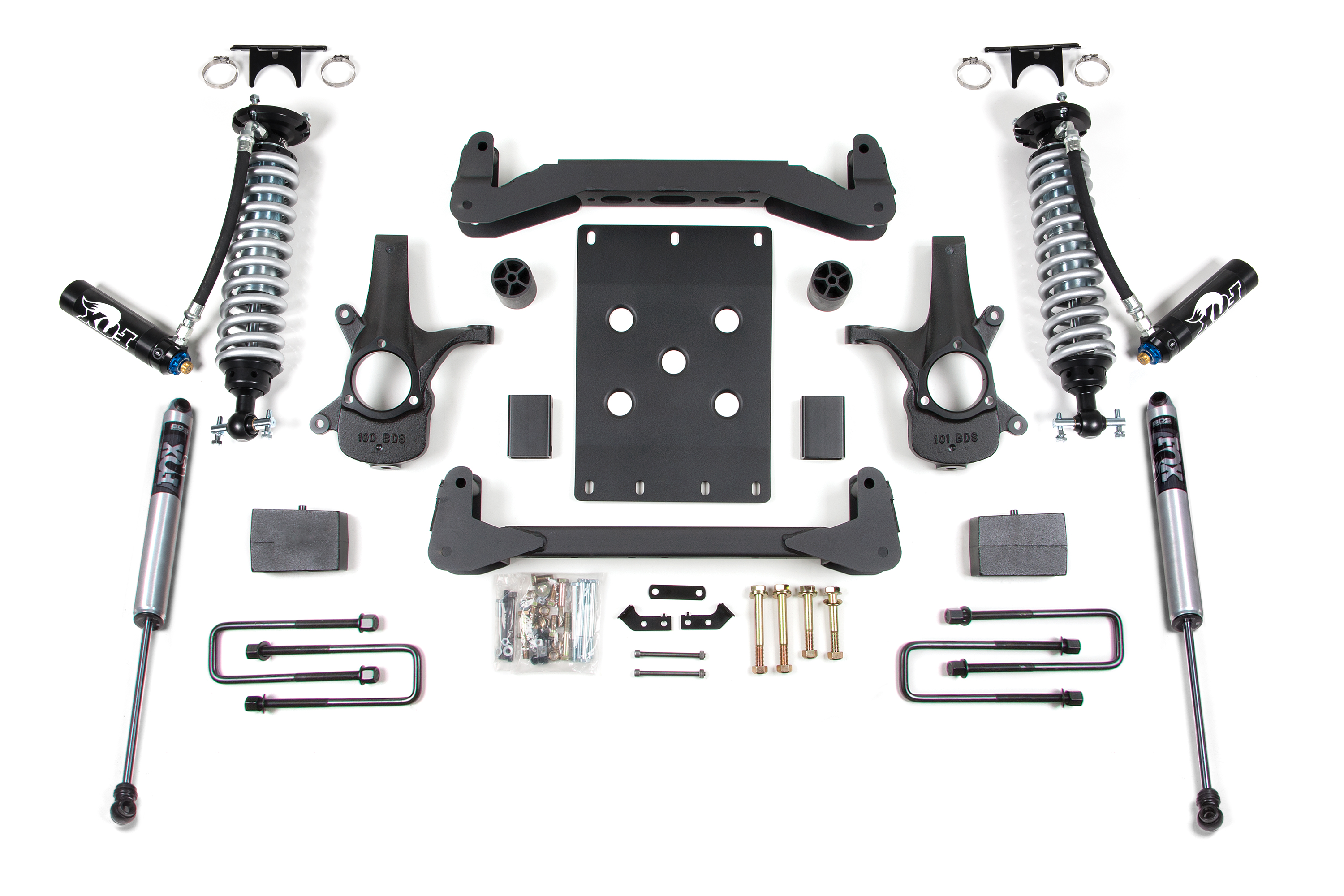 BDS Suspension BDS186FDSC - 4 Inch Lift Kit FOX 2.5 Coil-Over with DSC Adjuster Silverado/Sierra 1500 07-13 2WD 5 Inch Block Fox 2.5 Performance Shocks BDS Suspension BDS186FDSC - 4 Inch Lift Kit FOX 2.5 Coil-Over with DSC Adjuster Silverado/Sierra 1500 07-13 2WD 5 Inch Block Fox 2.5 Performance Shocks