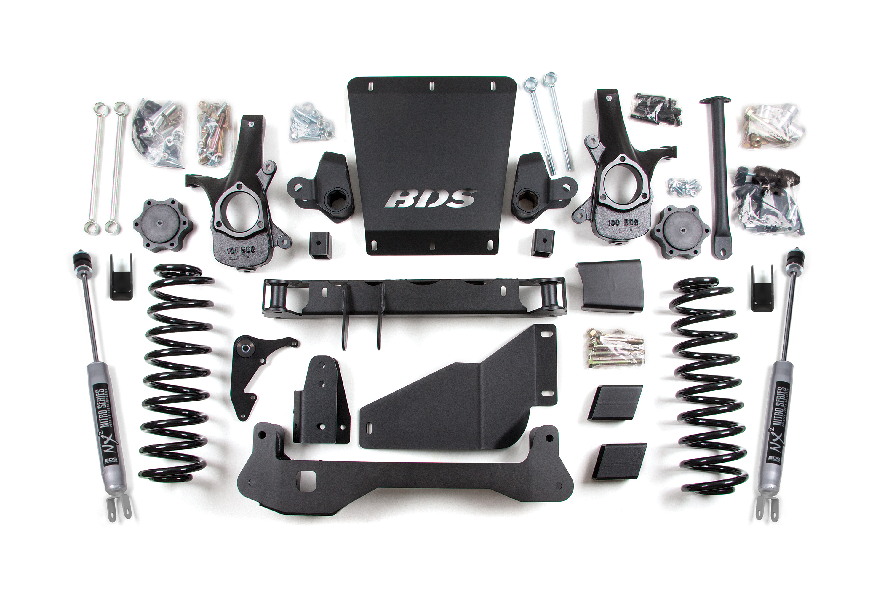 BDS Suspension BDS1816H - 6 Inch Lift Kit Chevy/GMC Avalanche Surburban Tahoe or Yukon 1500 00-06 4WD Auto Ride Equipped