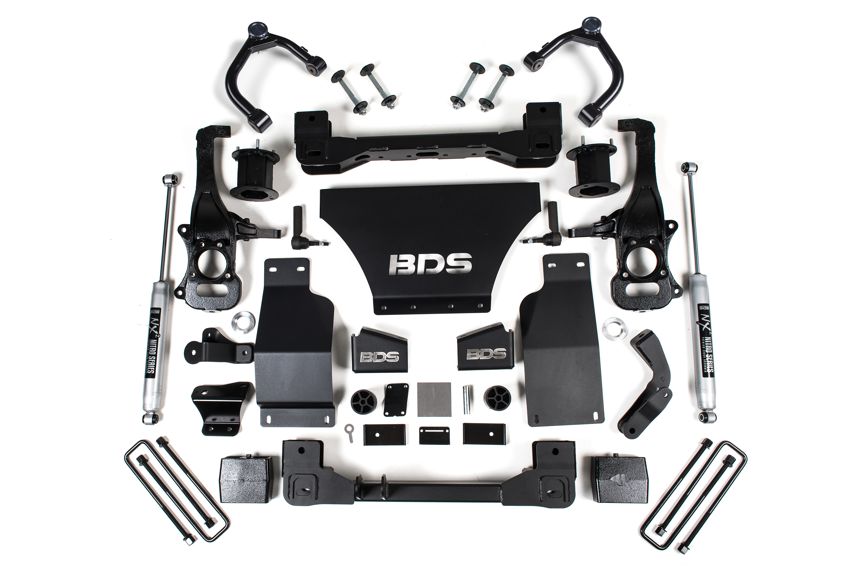 BDS Suspension BDS1805H - 4 Inch Lift Kit Chevy Trail Boss or GMC AT4 1500 19-24 4WD Gas NX2 Nitro Shock BDS Suspension BDS1805H - 4 Inch Lift Kit Chevy Trail Boss or GMC AT4 1500 19-24 4WD Gas NX2 Nitro Shock