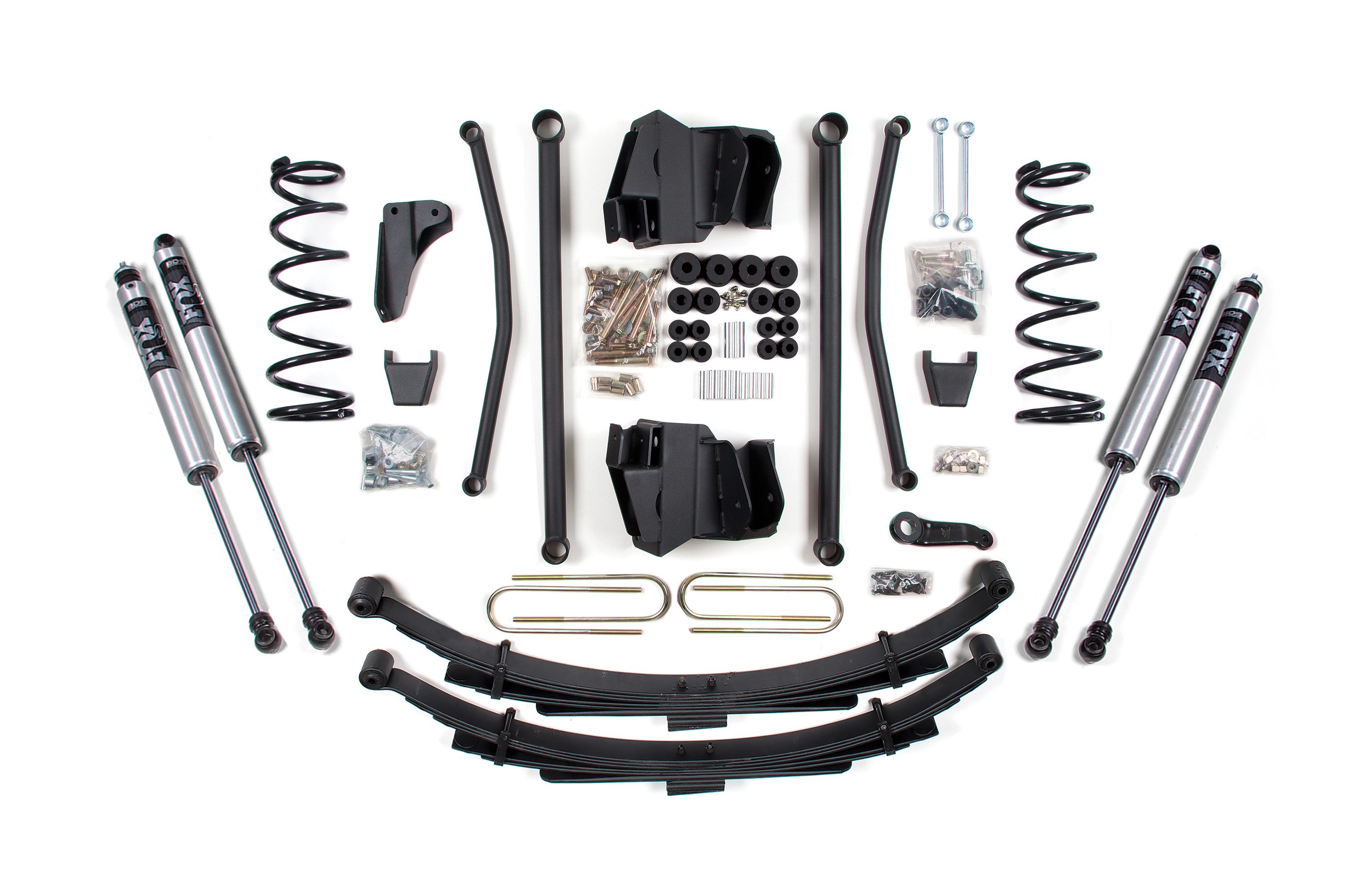 BDS Suspension BDS1769FS - 4 Inch Lift Kit Long Arm Dodge Ram 2500 Power Wagon 2008 4WD Gas Leaf Springs 3.5 Inch Axle Fox 2.0 Performance BDS Suspension BDS1769FS - 4 Inch Lift Kit Long Arm Dodge Ram 2500 Power Wagon 2008 4WD Gas Leaf Springs 3.5 Inch Axle Fox 2.0 Performance