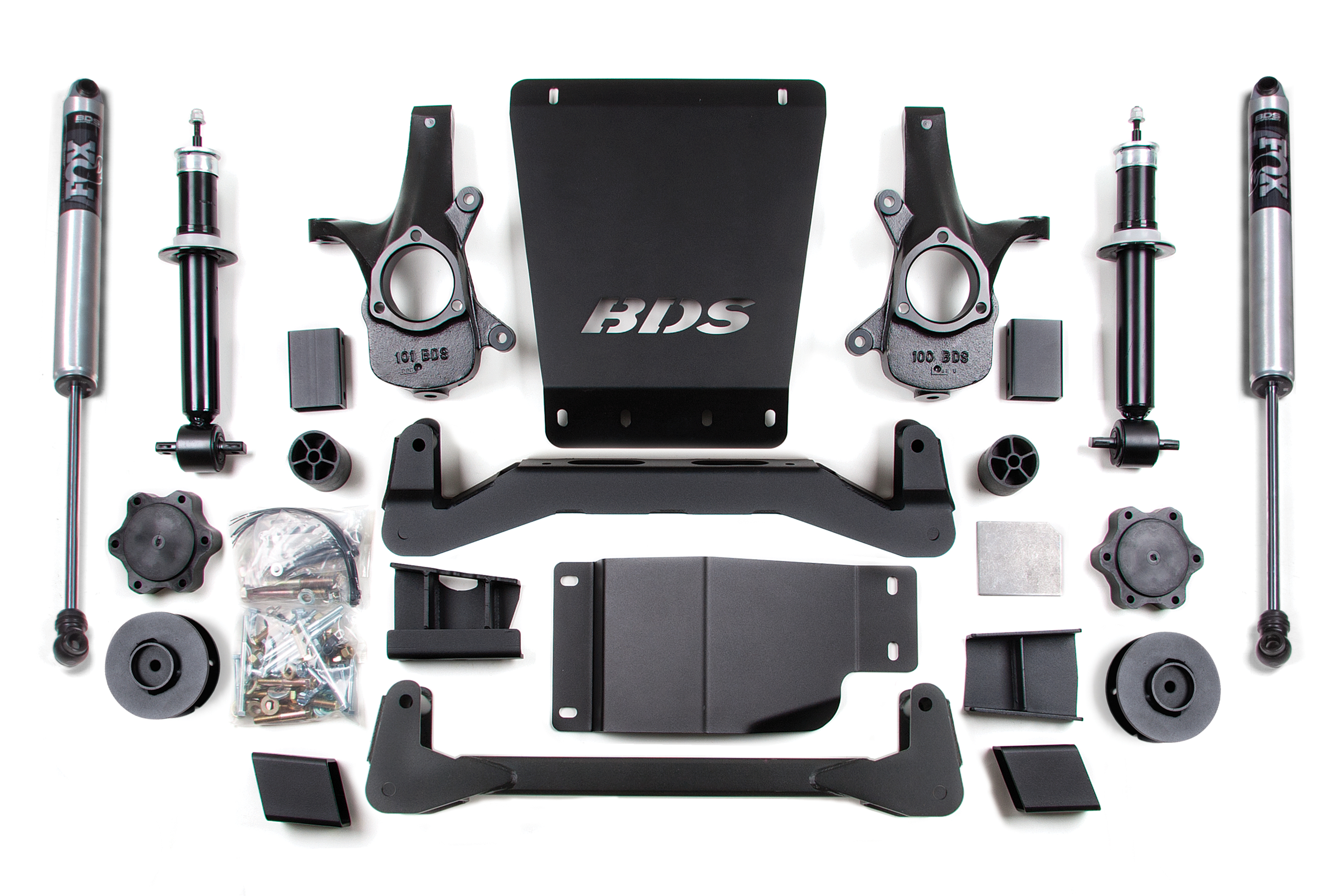 BDS Suspension BDS188FS - 4 Inch Lift Kit Avalanche Surburban Tahoe or Yukon 1500 07-14 4WD 2 Inch Lift Coil Spacer Fox 2.0 Performance Shocks BDS Suspension BDS188FS - 4 Inch Lift Kit Avalanche Surburban Tahoe or Yukon 1500 07-14 4WD 2 Inch Lift Coil Spacer Fox 2.0 Performance Shocks
