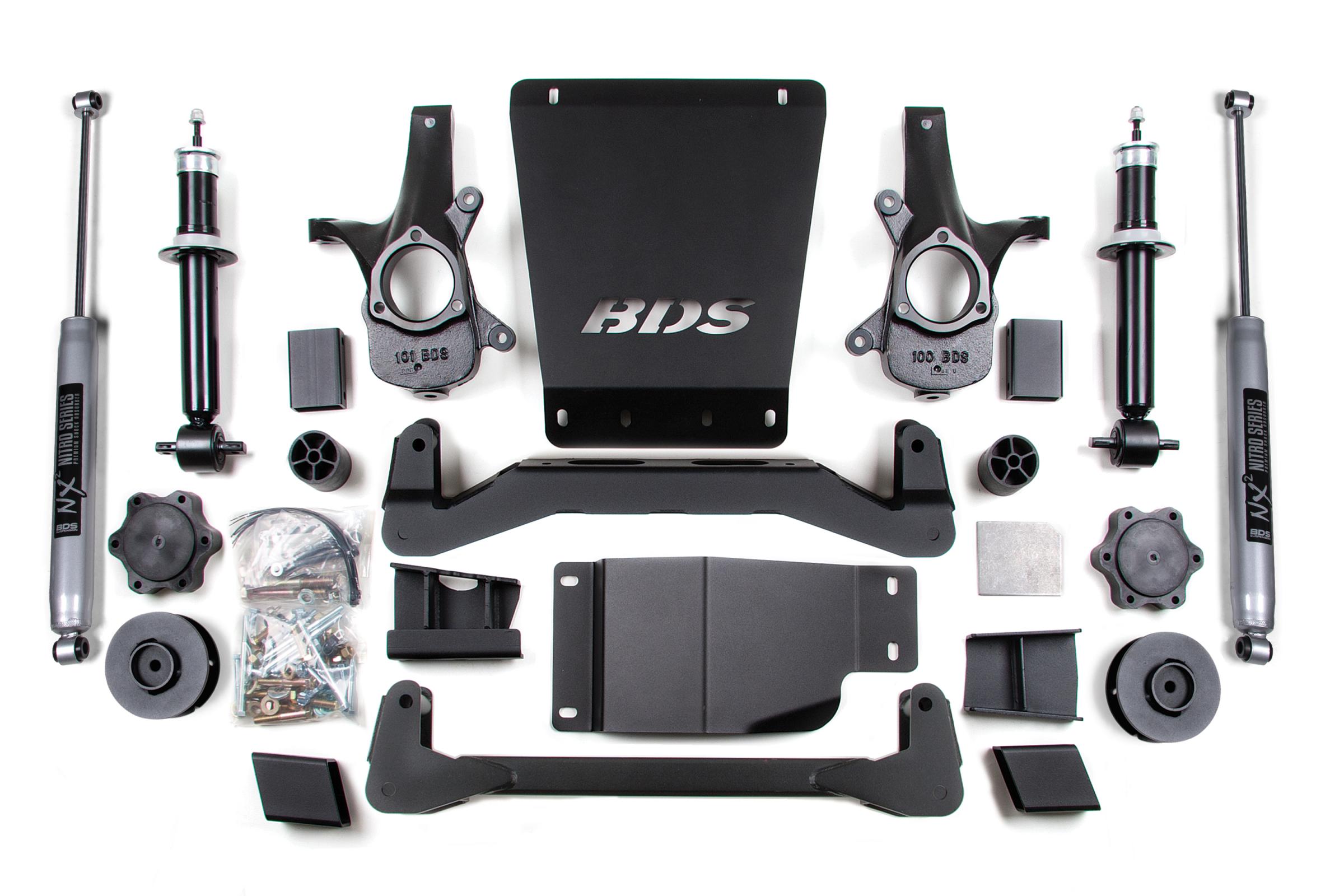 BDS Suspension BDS188H - 4 Inch Lift Kit Avalanche Surburban Tahoe or Yukon 1500 07-14 4WD 2 Inch Lift Coil Spacer NX2 Nitro BDS Suspension BDS188H - 4 Inch Lift Kit Avalanche Surburban Tahoe or Yukon 1500 07-14 4WD 2 Inch Lift Coil Spacer NX2 Nitro