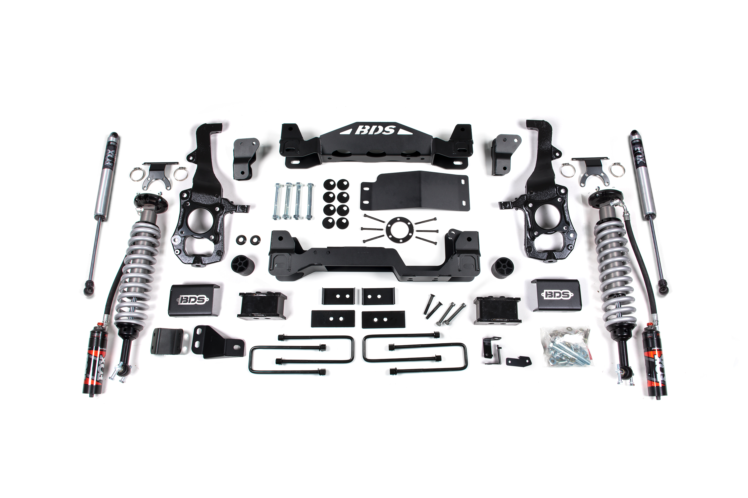 BDS Suspension BDS1902FPE - 4 Inch Lift Kit - FOX 2.5 Performance Elite Coil-Over - Ford F150 (21-24) 4WD BDS Suspension BDS1902FPE - 4 Inch Lift Kit - FOX 2.5 Performance Elite Coil-Over - Ford F150 (21-24) 4WD