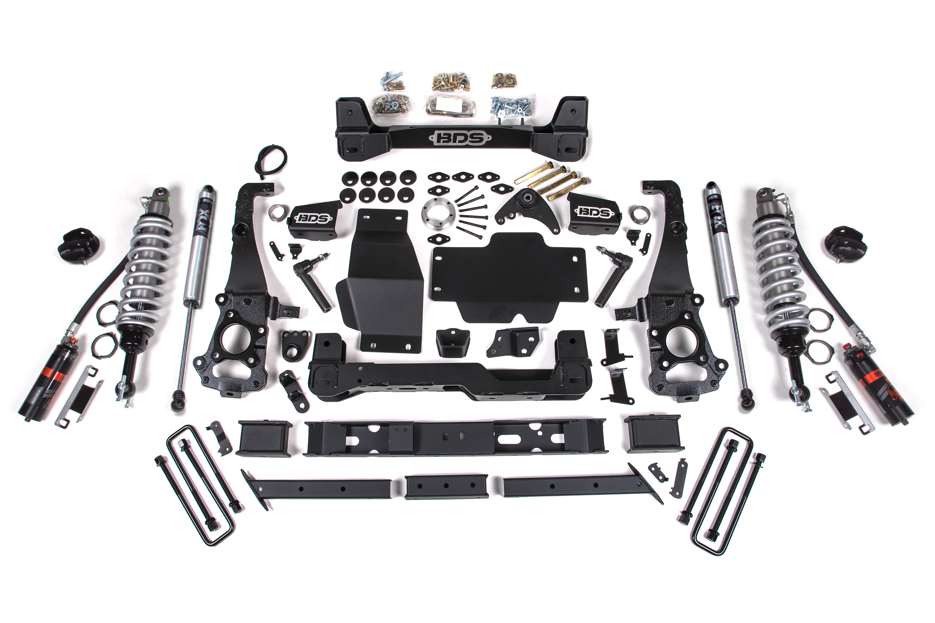BDS Suspension BDS1907FDSC - 6 Inch Lift Kit FOX 2.5 Coil-Over Ford Ranger 19-23 4WD Cast Steel Knuckle Fox 2.5 Performance Shocks BDS Suspension BDS1907FDSC - 6 Inch Lift Kit FOX 2.5 Coil-Over Ford Ranger 19-23 4WD Cast Steel Knuckle Fox 2.5 Performance Shocks