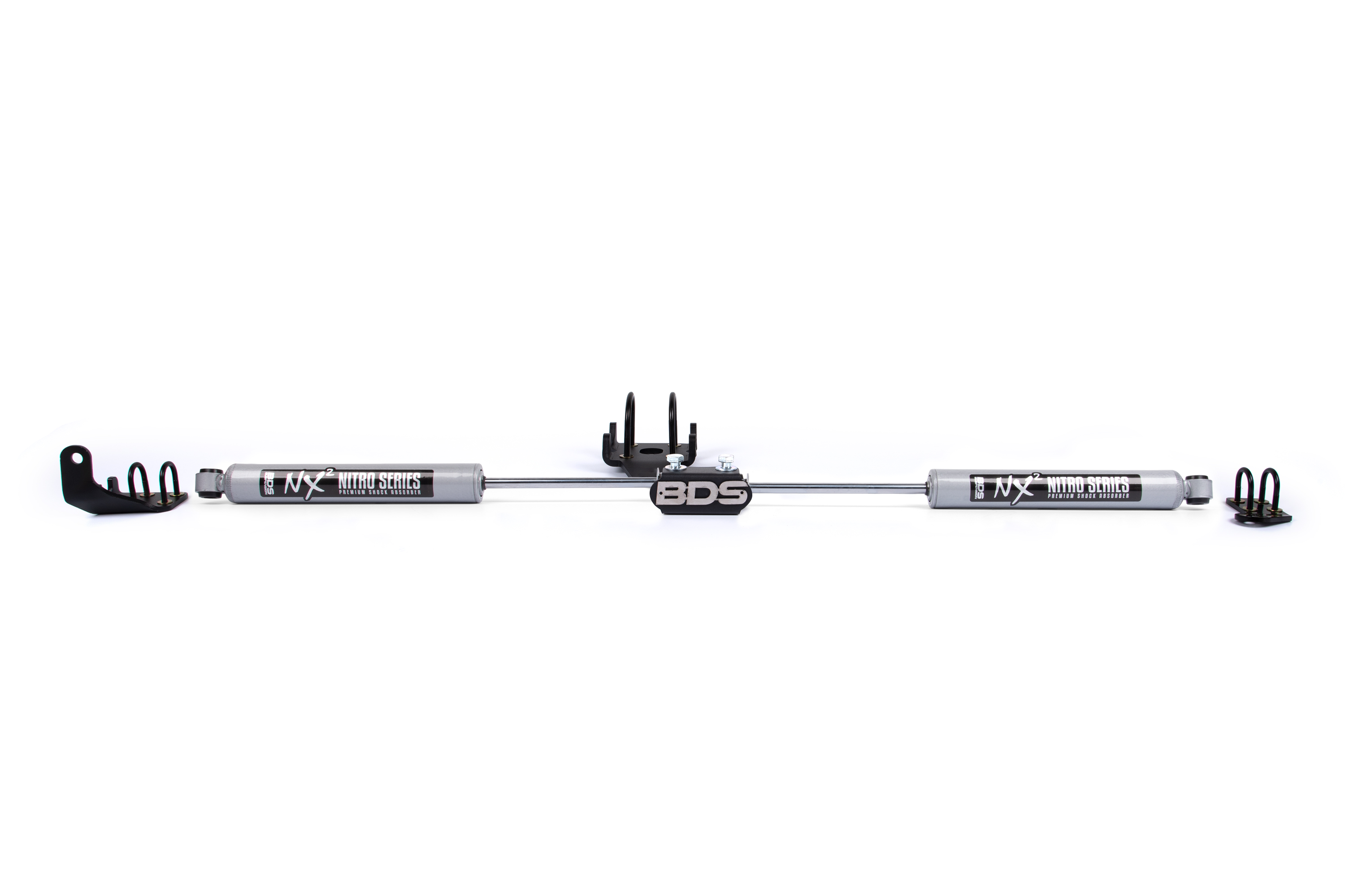 BDS Suspension BDS2013DH - Dual Steering Stabilizer Kit w/ NX2 Shocks Dodge Ram 1500 94-01 and 2500/3500 Y-Style 94-08 4WD BDS Suspension BDS2013DH - Dual Steering Stabilizer Kit w/ NX2 Shocks Dodge Ram 1500 94-01 and 2500/3500 Y-Style 94-08 4WD