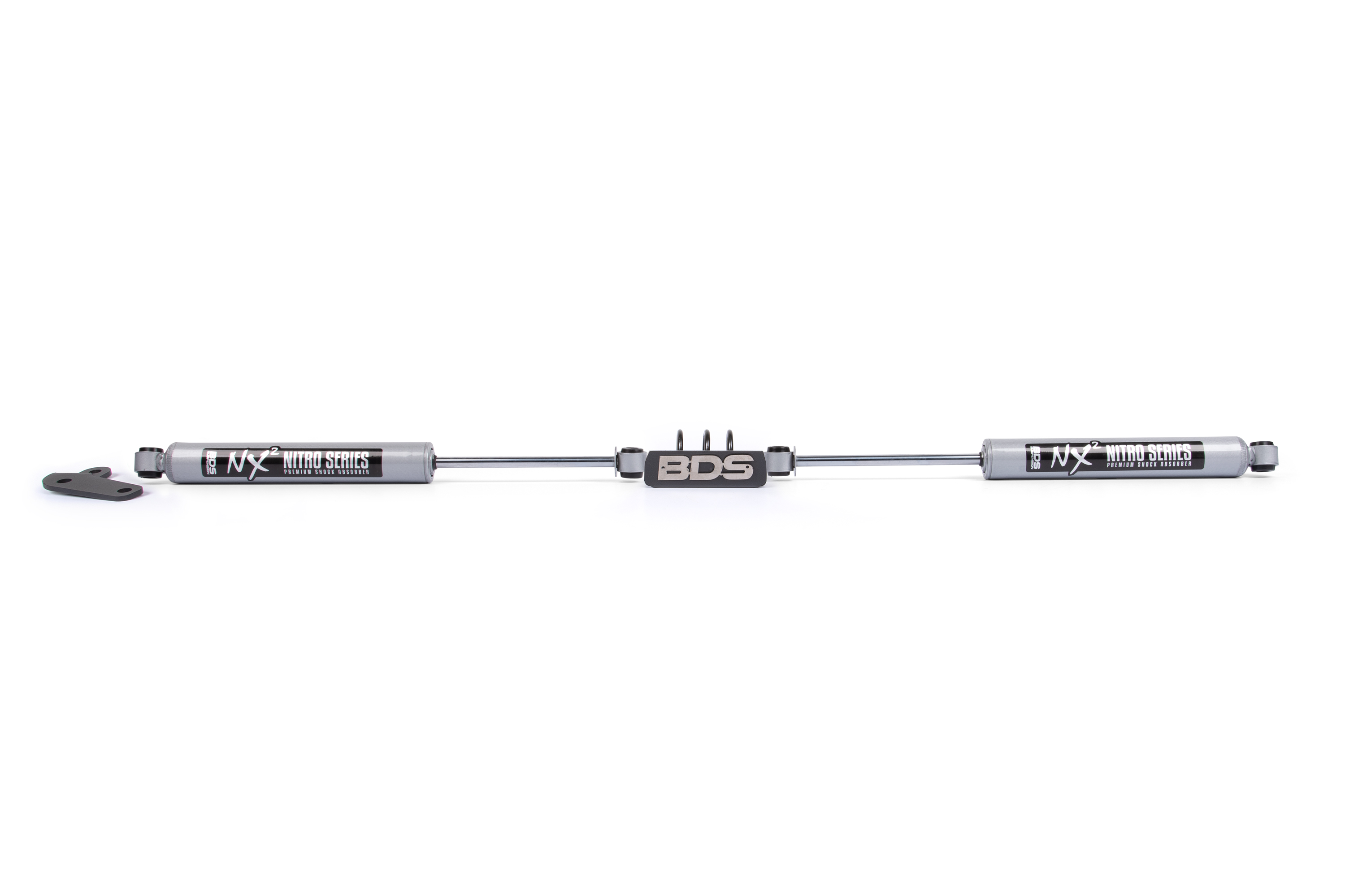 BDS Suspension BDS2025DH - Dual Steering Stabilizer Kit w/ NX2 Shocks Ford F250/F350 Super Duty 99-04 4WD