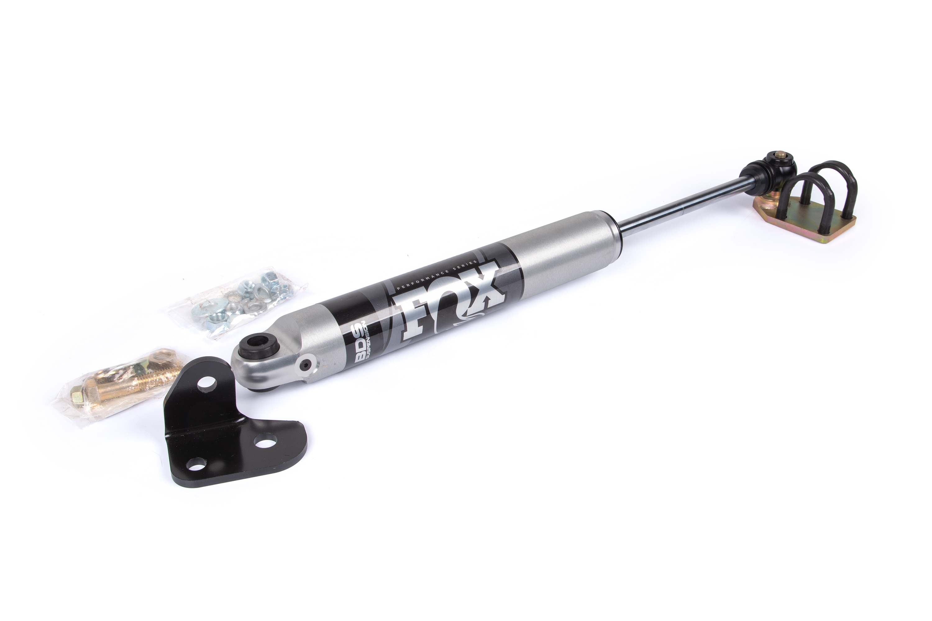 BDS Suspension BDS2026SF - Single Steering Stabilizer Kit Jeep Wrangler JK 07-18 w/ FOX 2.0 Performance Shocks