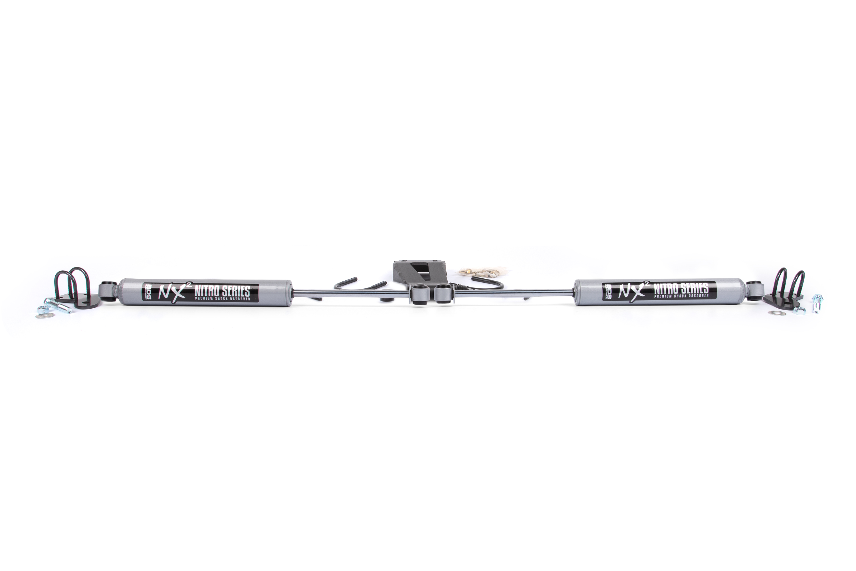 BDS Suspension BDS2030DH - Dual Steering Stabilizer Kit w/ NX2 Shocks Jeep Grand Cherokee WJ 99-04