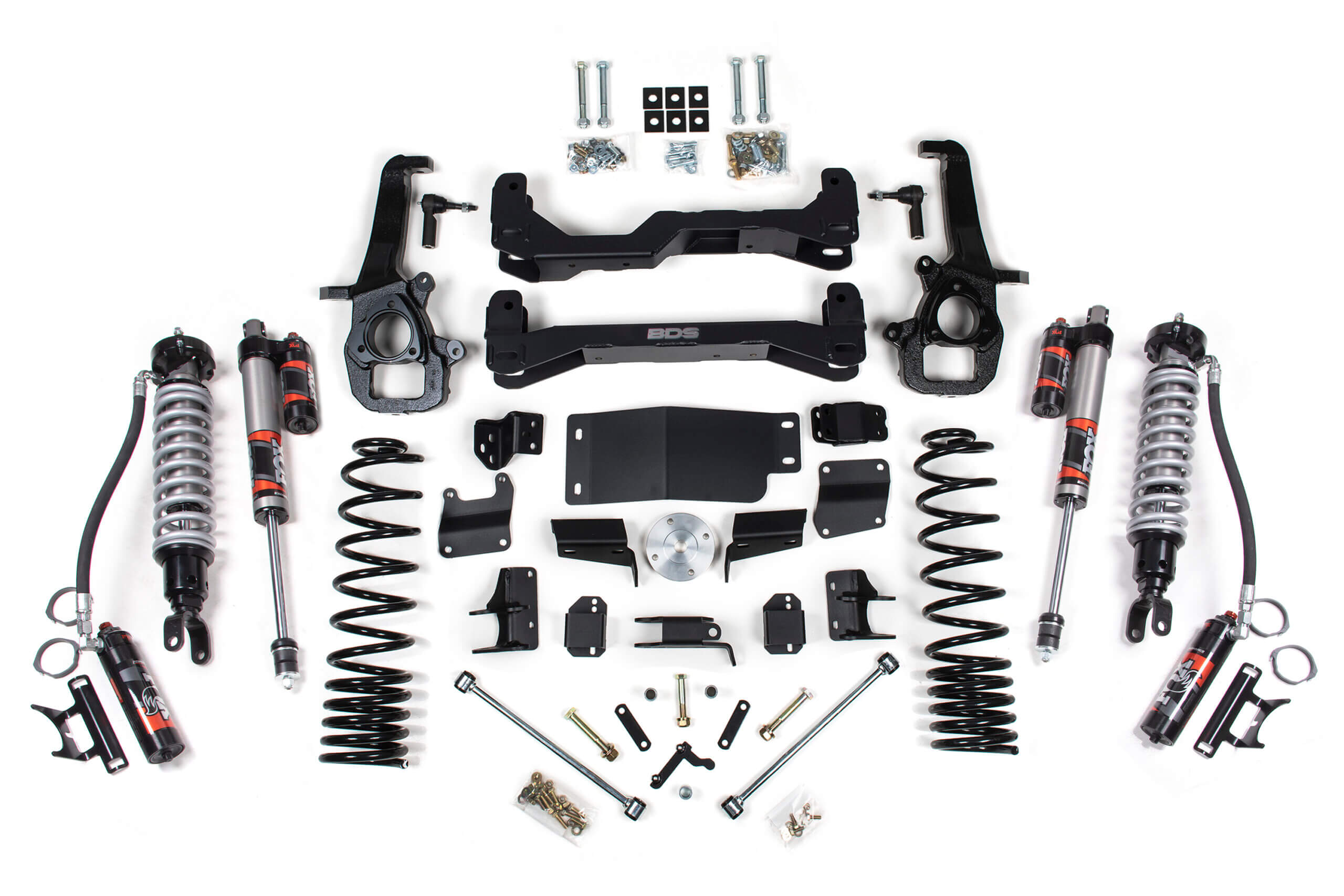 BDS Suspension BDS2109FPE - 4 Inch Lift Kit FOX 2.5 Performance Elite Coil-Over Ram 1500 19-24 4WD Large Bore Fox 2.5 Performance Elite