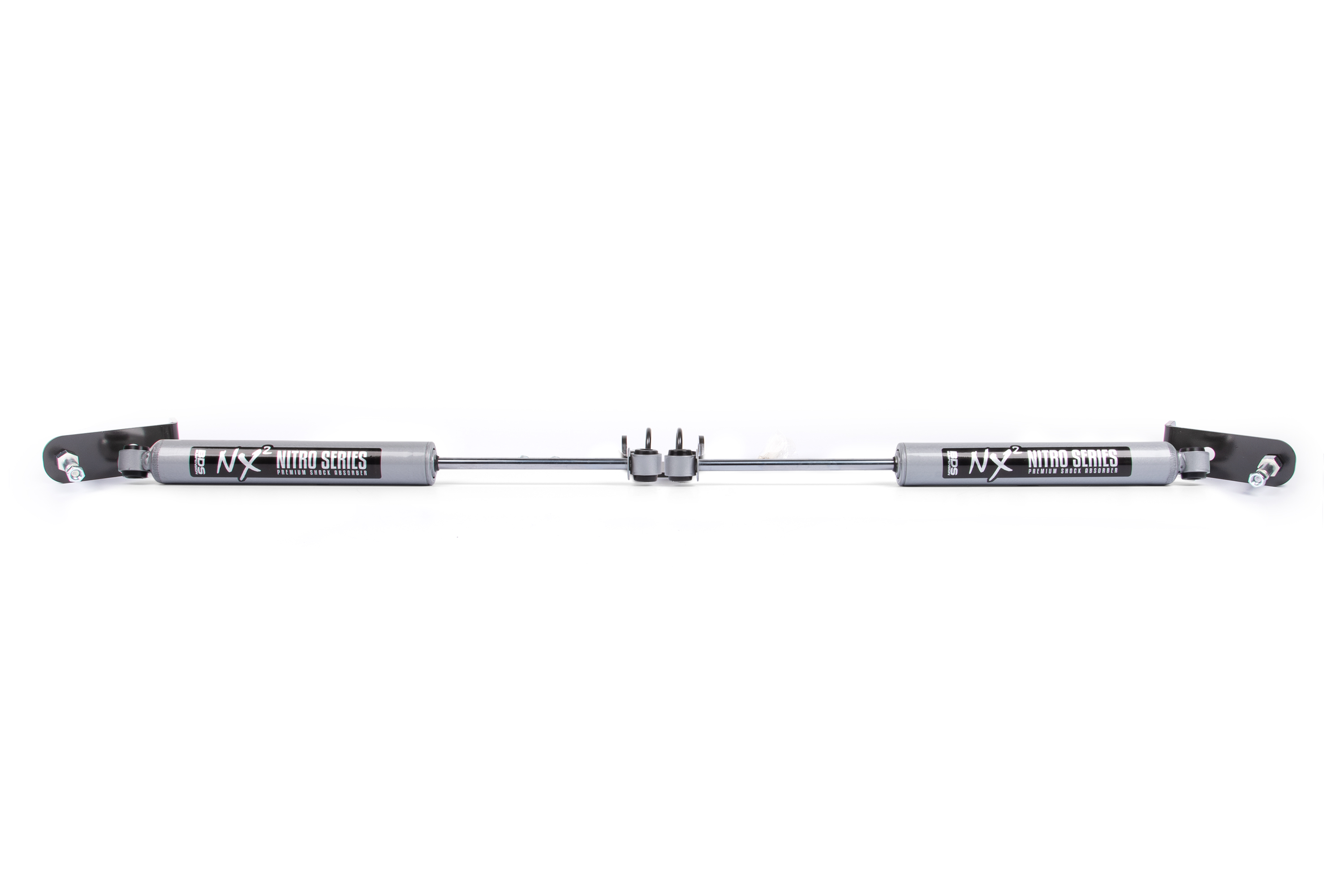 BDS Suspension BDS2003DH - Dual Steering Stabilizer Kit w/ NX2 Shocks Silverado/Sierra 1500 99-06 4WD