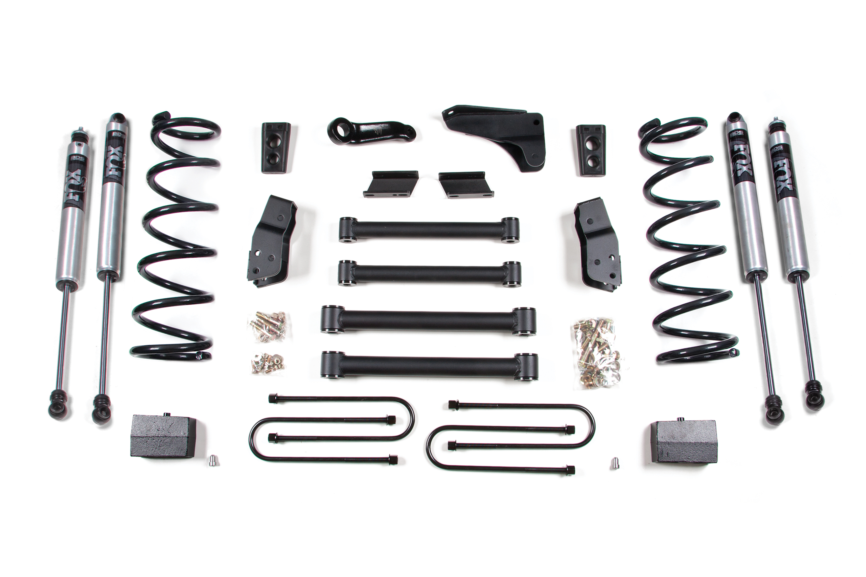 BDS Suspension BDS284FS - 6 Inch Lift Kit Dodge Ram 2500/3500 2008 4WD Diesel 4 Inch Block 3.5 Inch Axle Fox 2.0 Performance BDS Suspension BDS284FS - 6 Inch Lift Kit Dodge Ram 2500/3500 2008 4WD Diesel 4 Inch Block 3.5 Inch Axle Fox 2.0 Performance