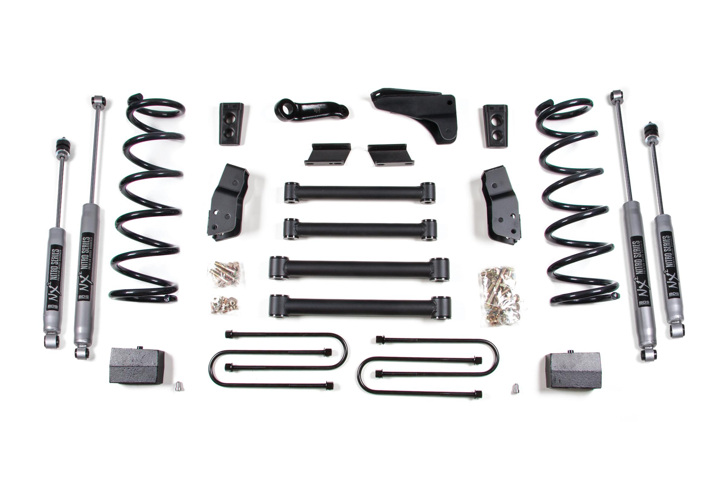 BDS Suspension BDS265H - 6 Inch Lift Kit Dodge Ram 2500/3500 03-07 4WD Diesel 4 Inch Block 4 Inch Axle NX2 Nitro BDS Suspension BDS265H - 6 Inch Lift Kit Dodge Ram 2500/3500 03-07 4WD Diesel 4 Inch Block 4 Inch Axle NX2 Nitro