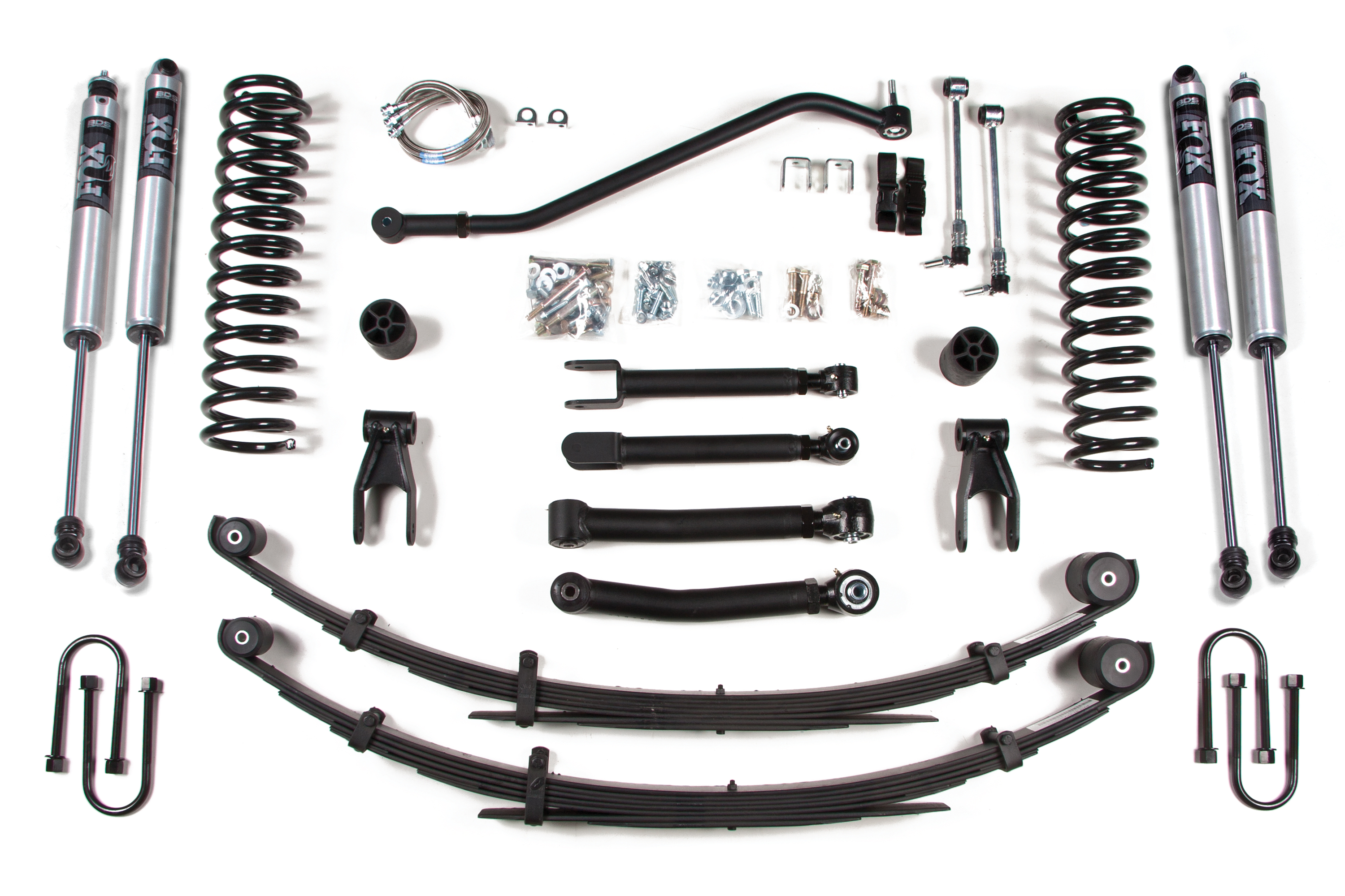 BDS Suspension BDS435FS - 4.5 Inch Lift Kit Jeep Cherokee XJ 84-01 Dana 35 Fox 2.0 Performance