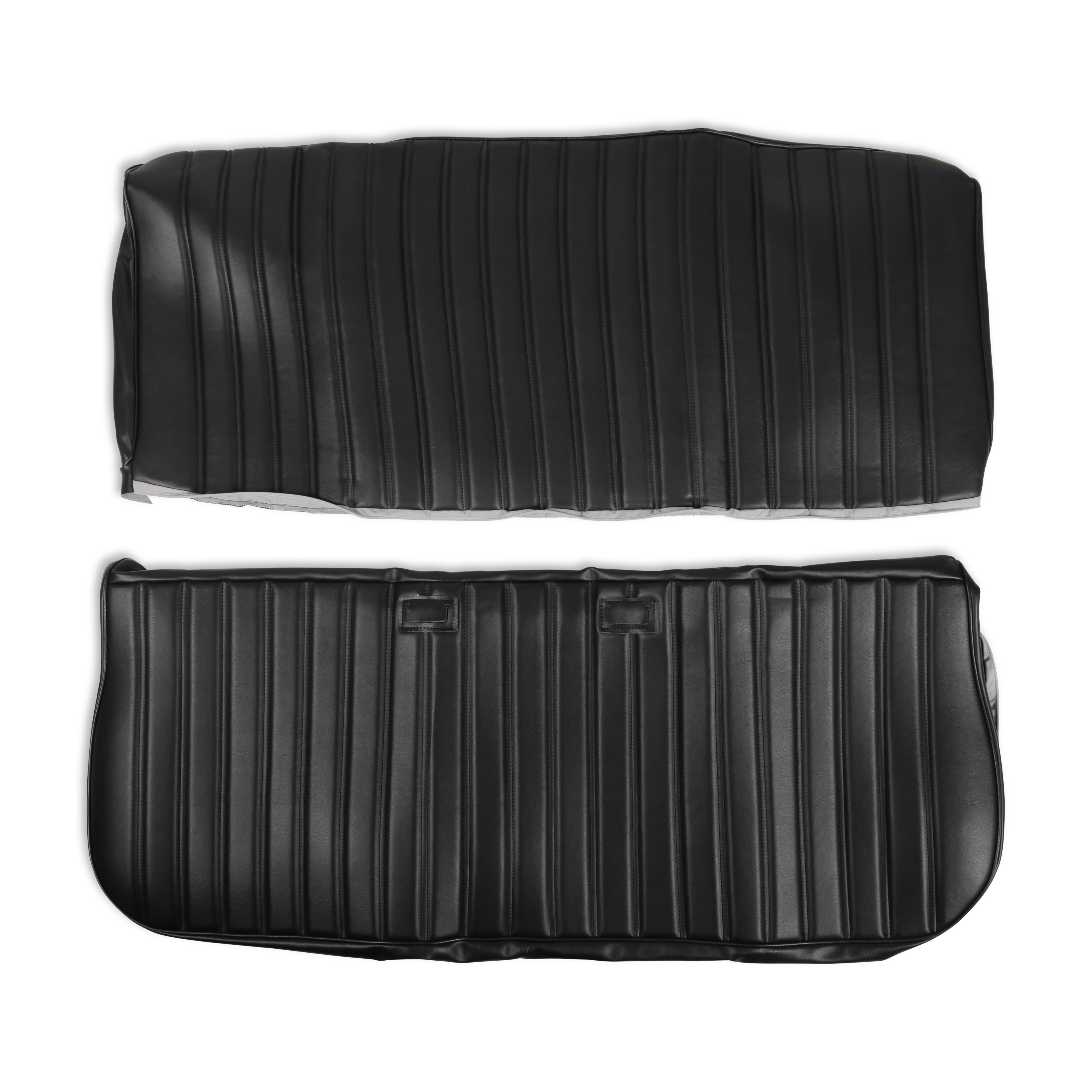 Brothers Trucks 05-300 - C/K Seat Upholstery Kit - Full Pleat Vinyl - Black